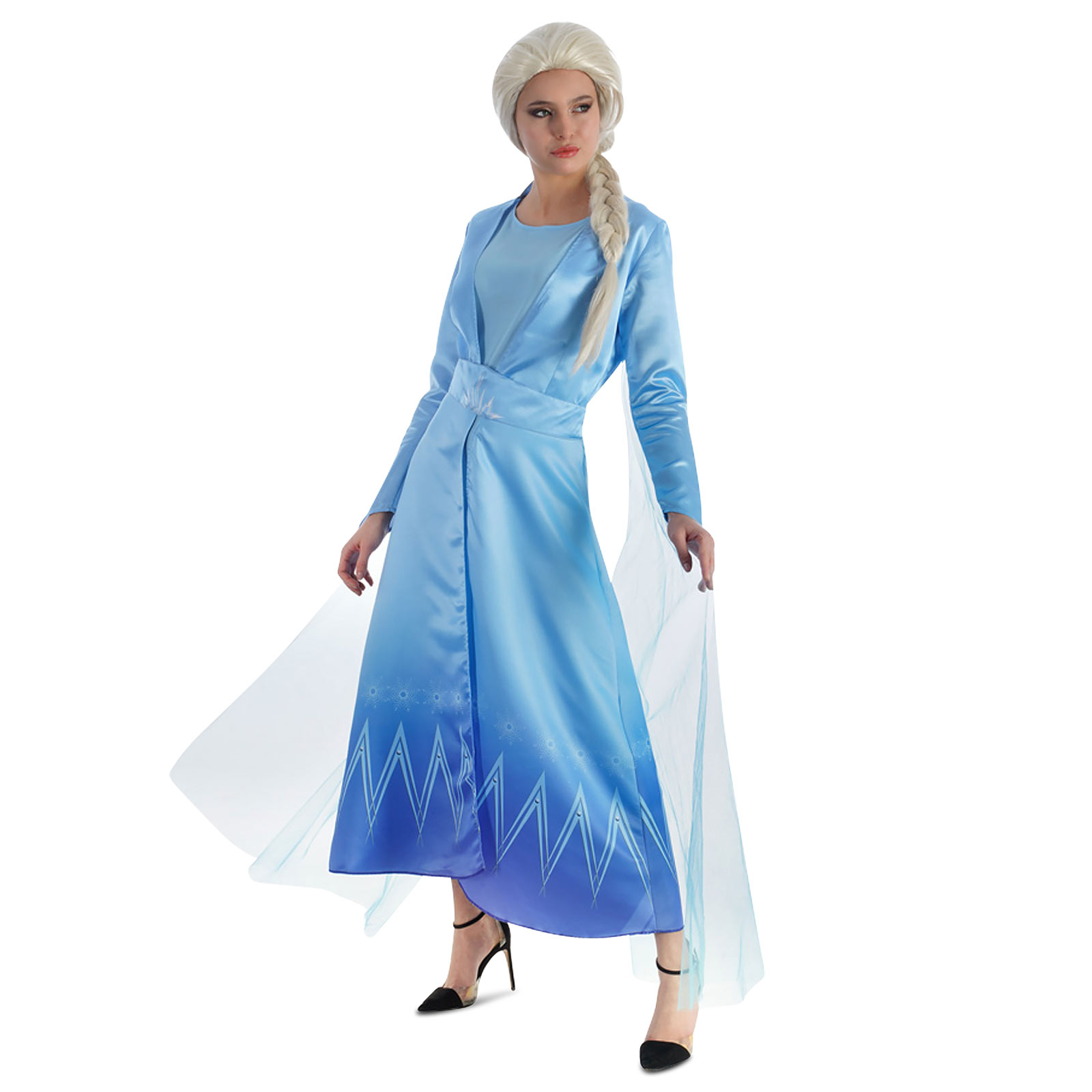 Elsa Eiskönigin Kostüm Kleid für Frozen Fans