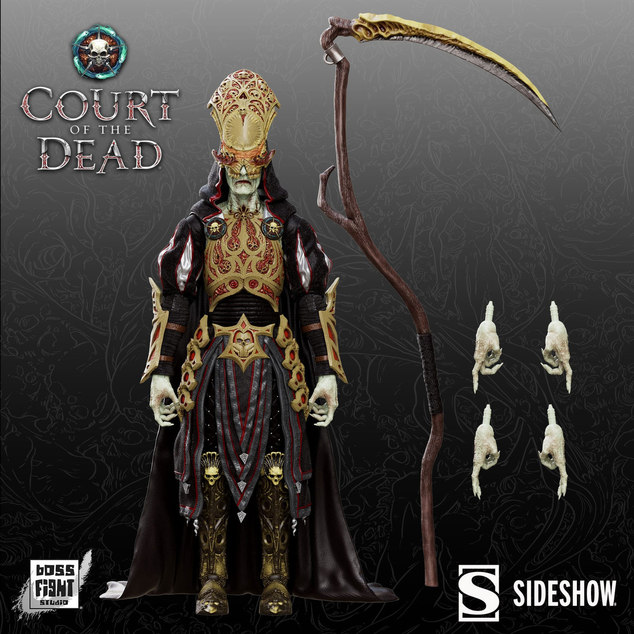 Court of the Dead Epic H.A.C.K.S. figura de acción 1/12 Death
