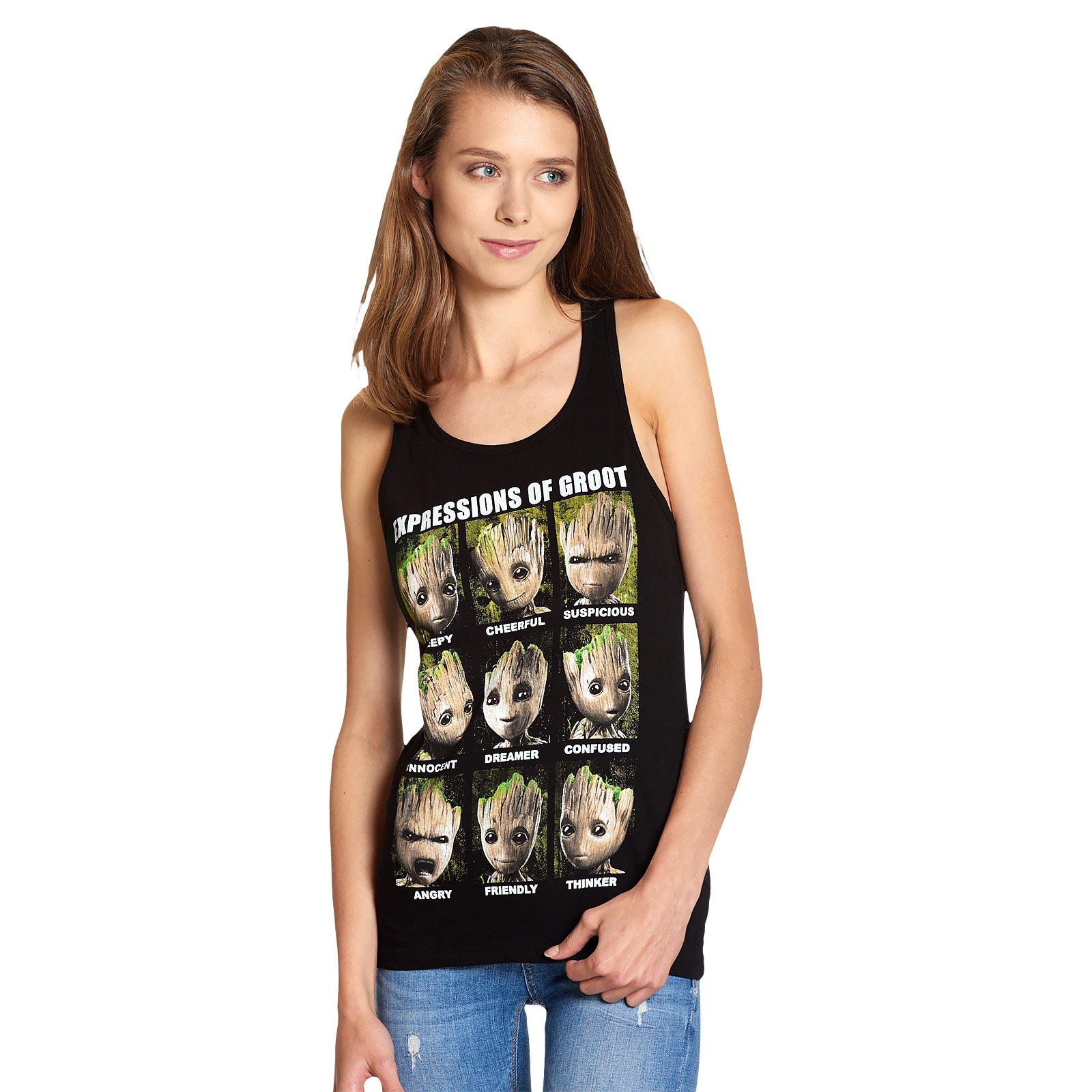 Guardians of the Galaxy - Groot Expressions Tank Top schwarz