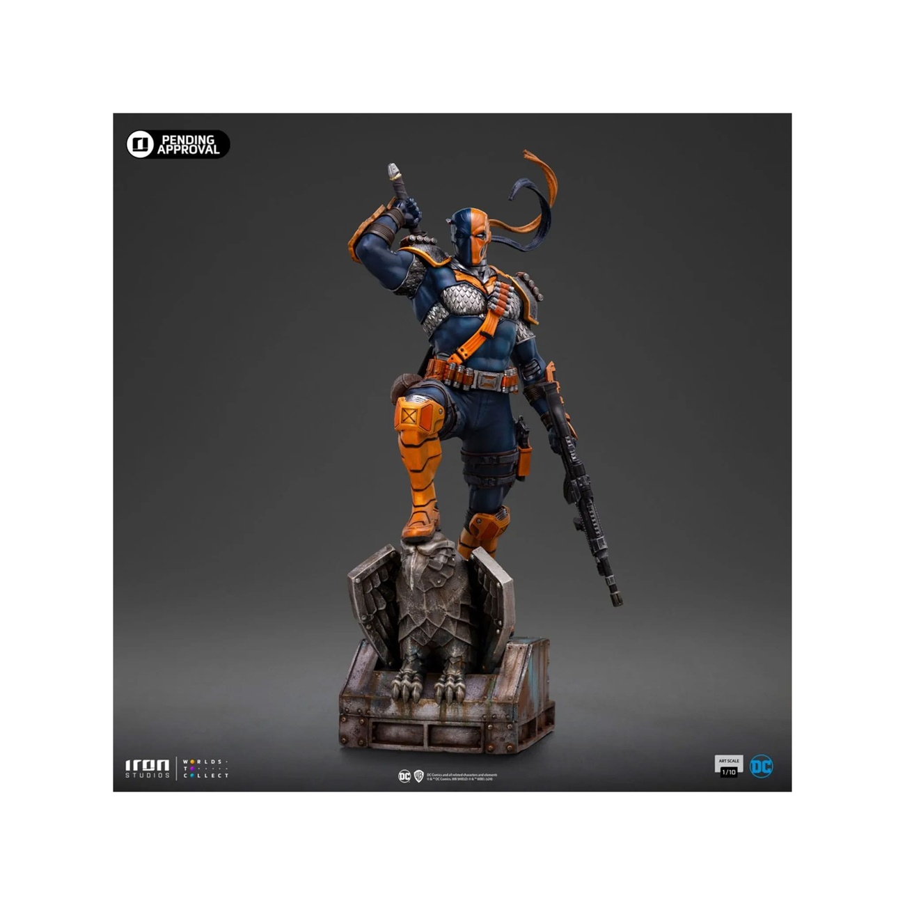 DC Comics Series nr 9 1/10-skala staty Deathstroke 26 cm