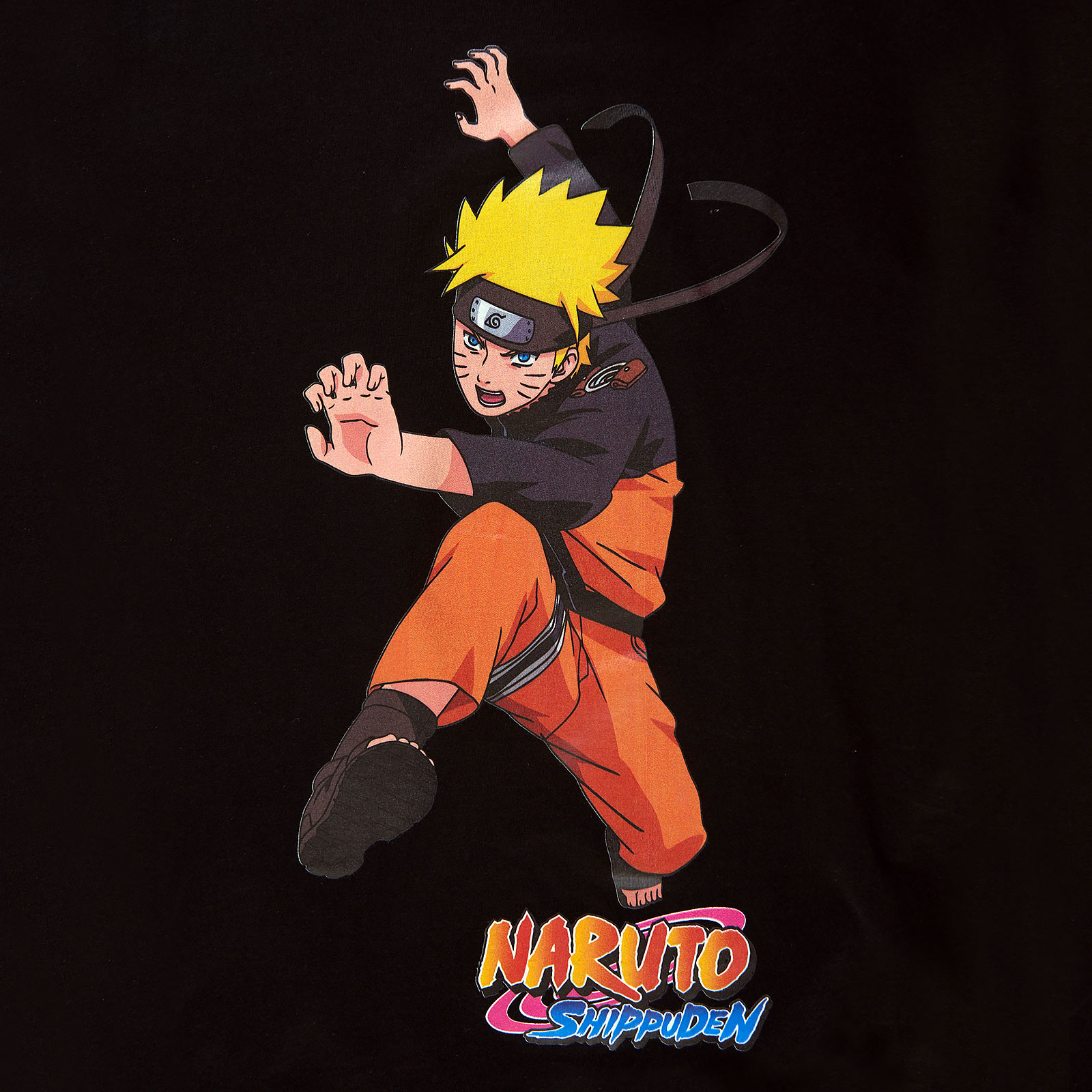 Naruto Character T-Shirt zwart