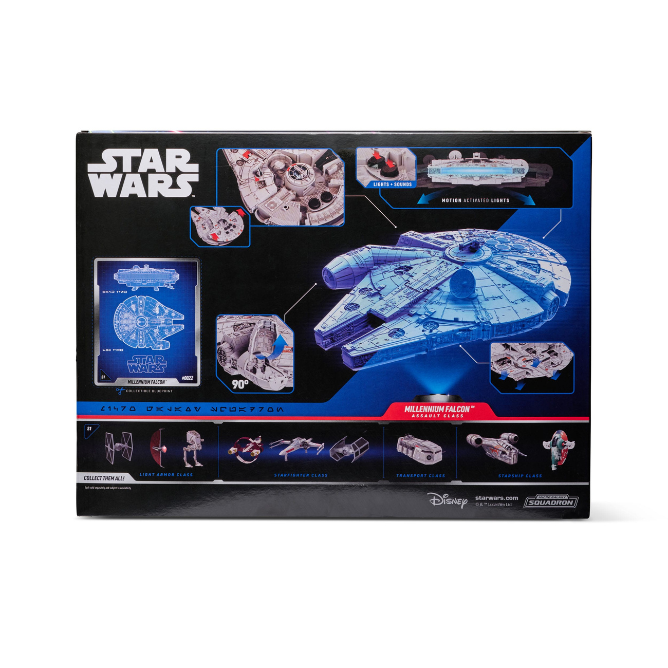 Star Wars Véhicule avec fonctionnalité et figurine Millenium Falcon 23 cm