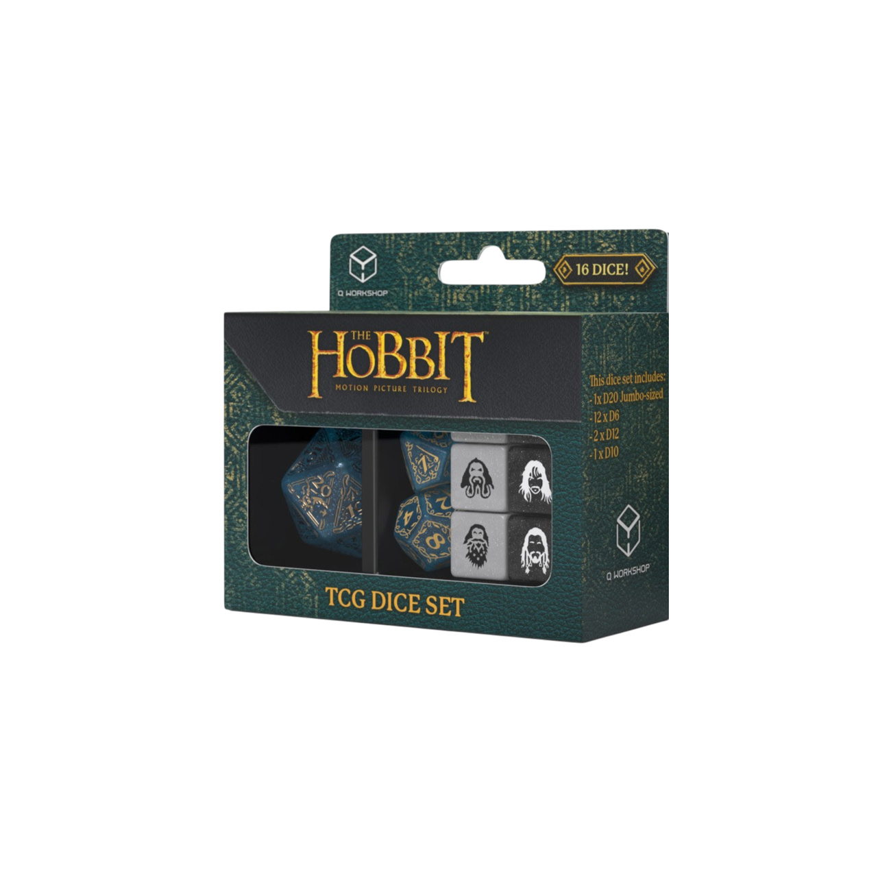 The Hobbit - Aether Vale TCG Dice Set 16 pcs