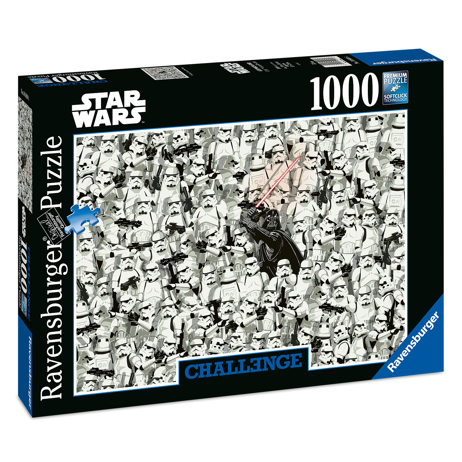 Star Wars - Puzzle Challenge Stormtrooper & Darth Vader