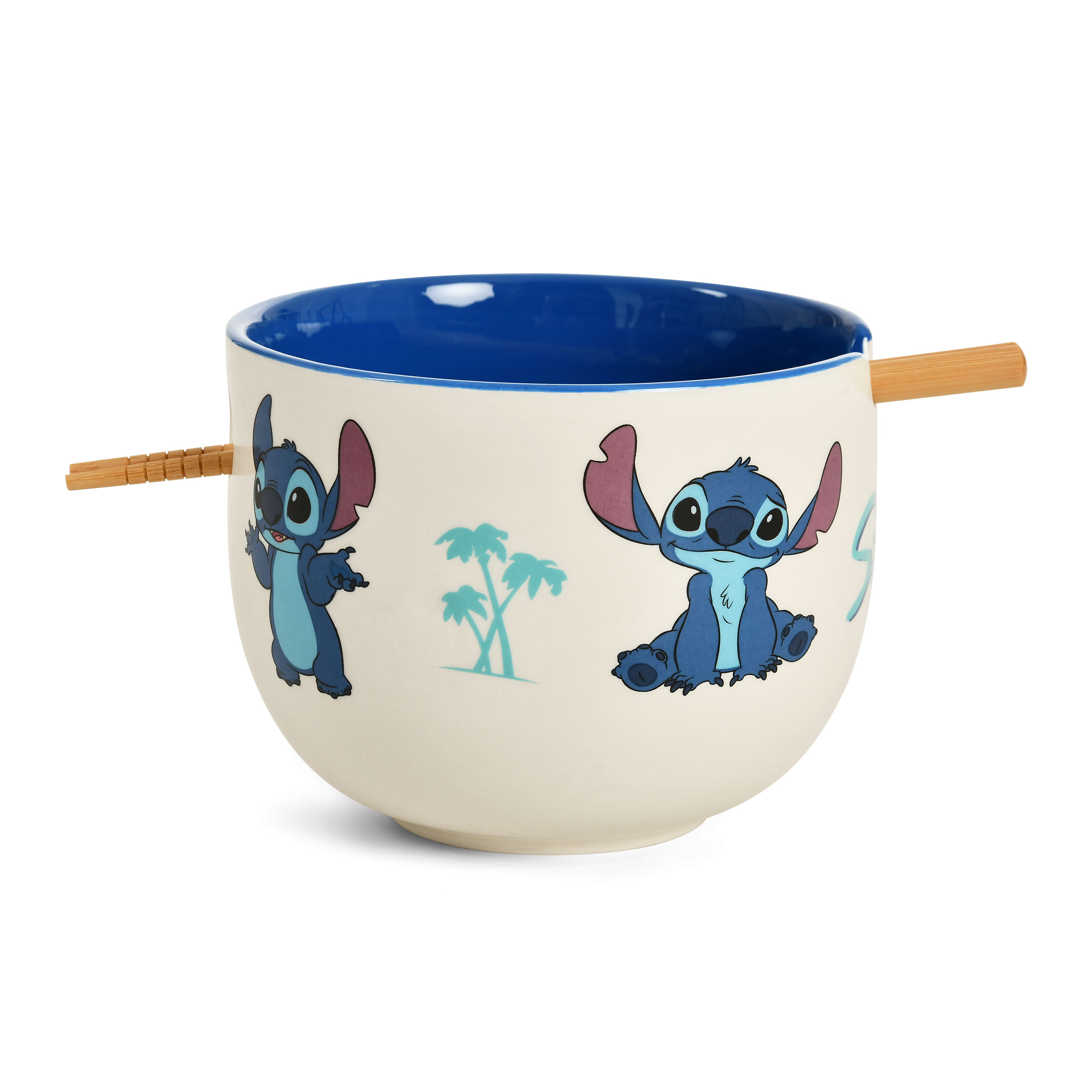 Stitch Aloha Ramen Schale mit Ess-Stäbchen - Lilo & Stitch