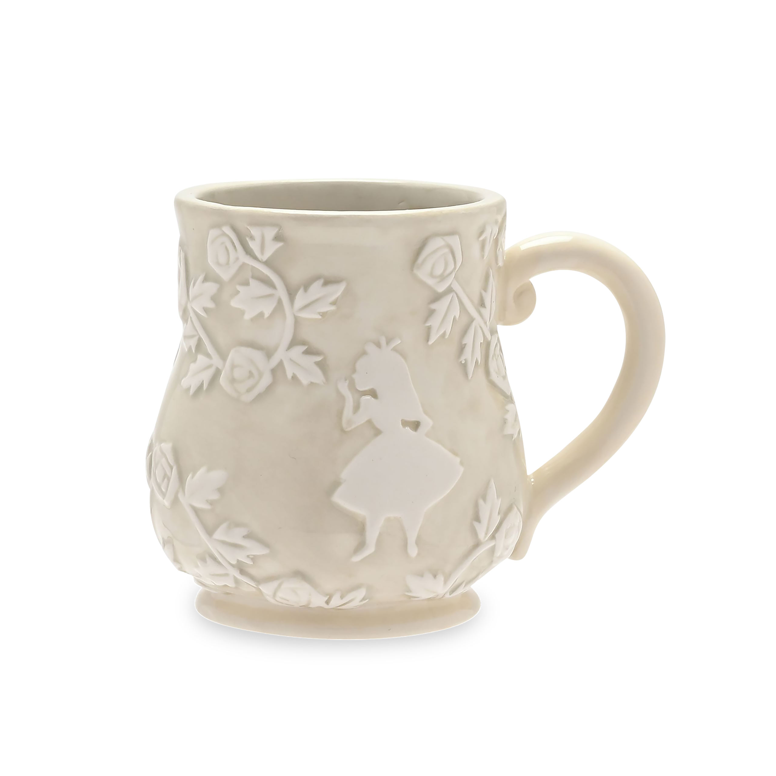 Alice in Wonderland - White Rabbit Relief Mug