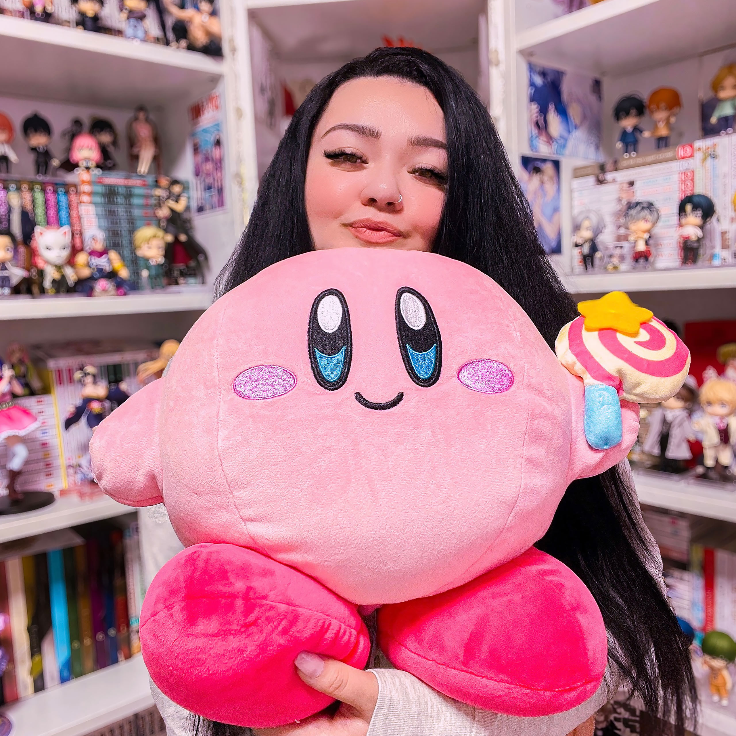 Kirby with Magic Wand - Mocchi-Mocchi Plush Figure