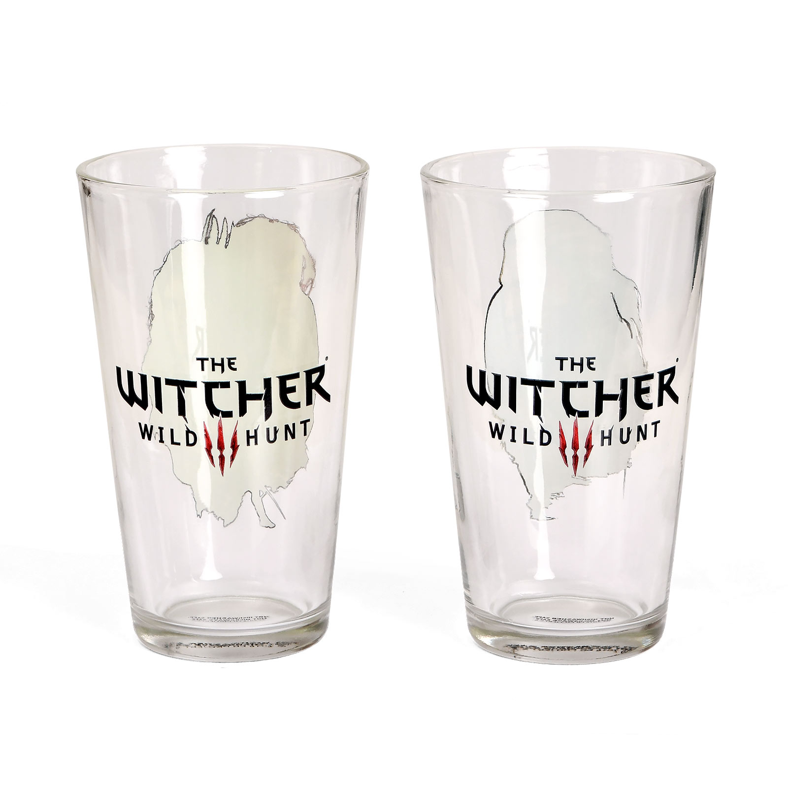 Witcher - Geralt, Triss & Yennefer Glass Set