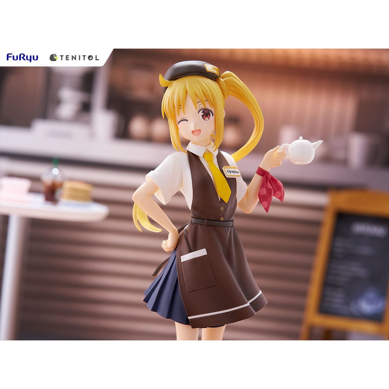 Bocchi the Rock! Statua in PVC Tenitol Nijika Ijichi Café Style Ver. 20 cm