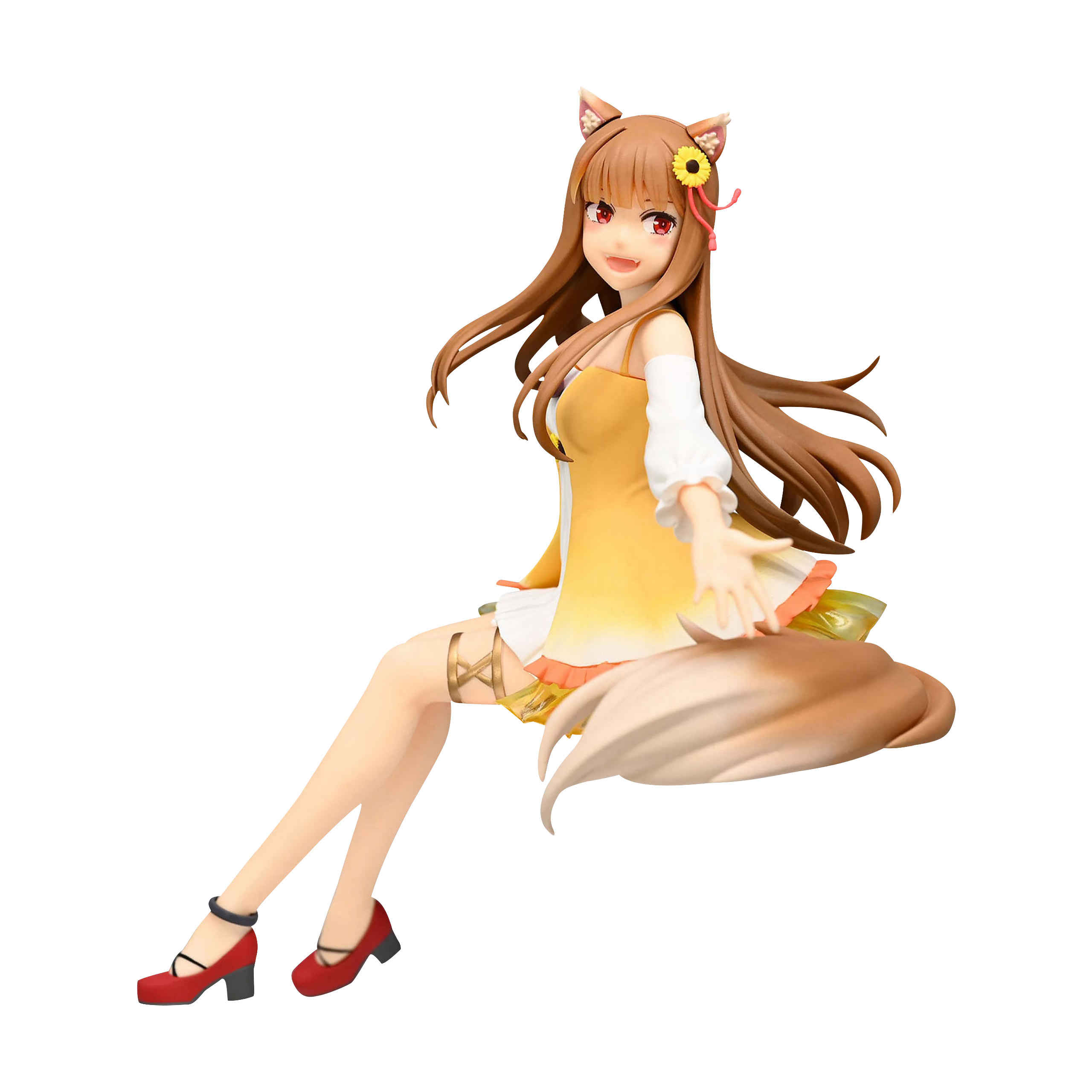 Spice and Wolf - Holo Noodle Stopper Figuur Zonnebloem Jurk Versie