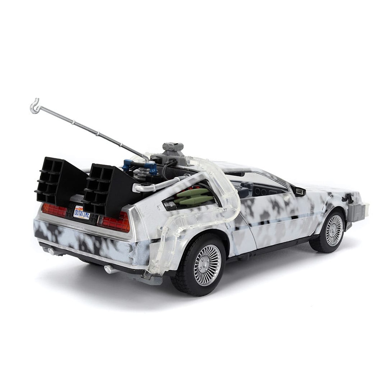 Back to the Future diecast model 1/24 Time Machine Frost