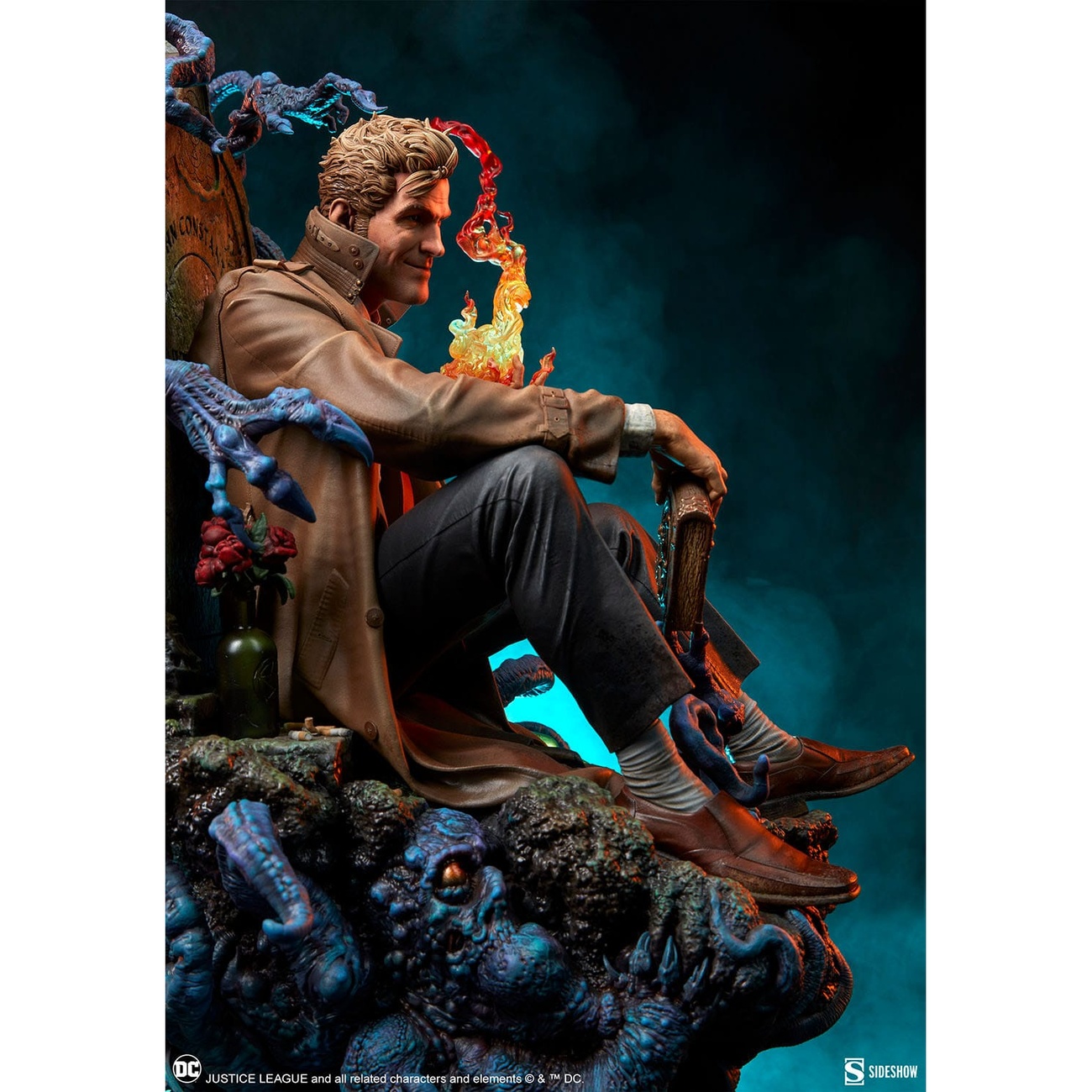 DC Comics Statua Premium Format John Constantine: Just Another Exorcism Hangover 53 cm