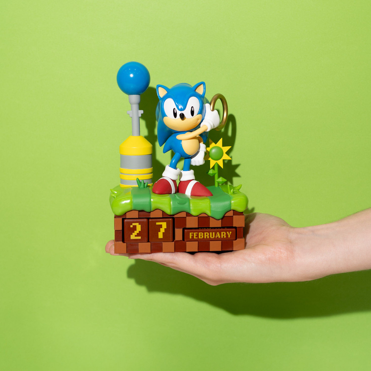 Sonic the Hedgehog calendario eterno 3D Sonic