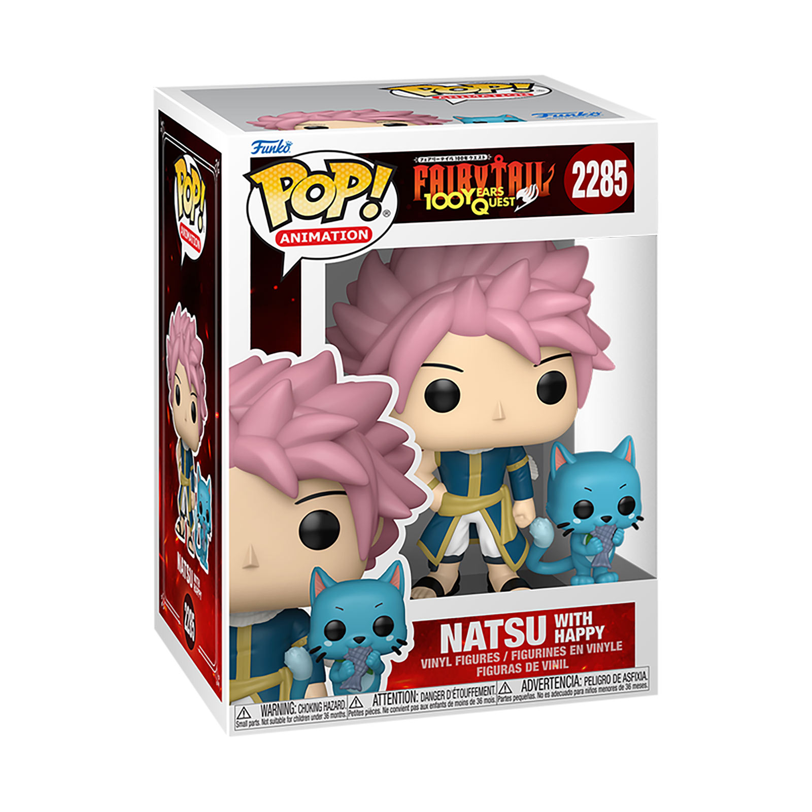 Fairy Tail - Natsu mit Happy Funko Pop Figur
