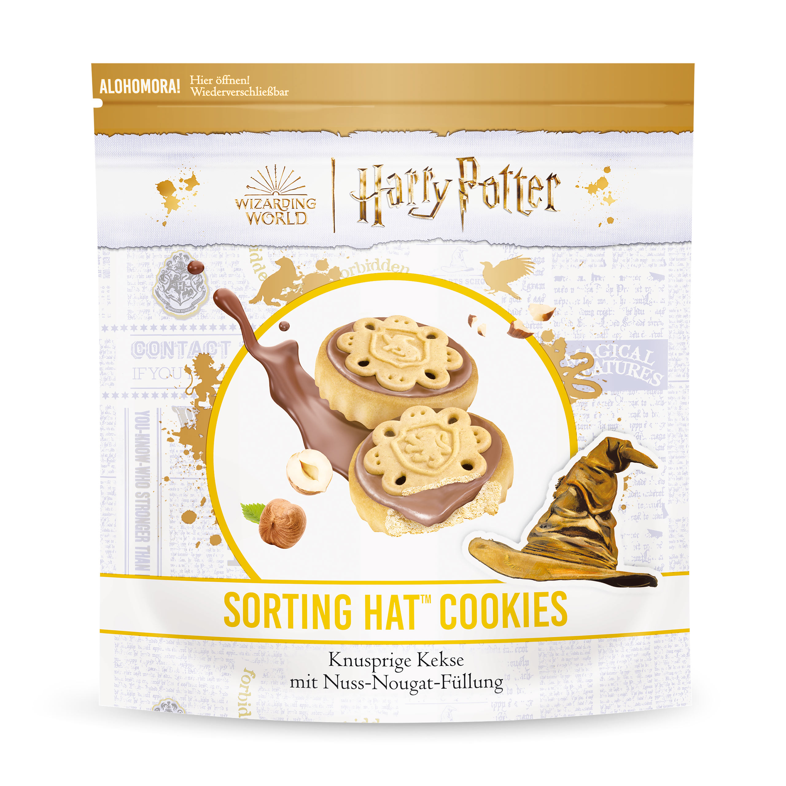 Harry Potter - Biscuits avec garniture de noix et nougat