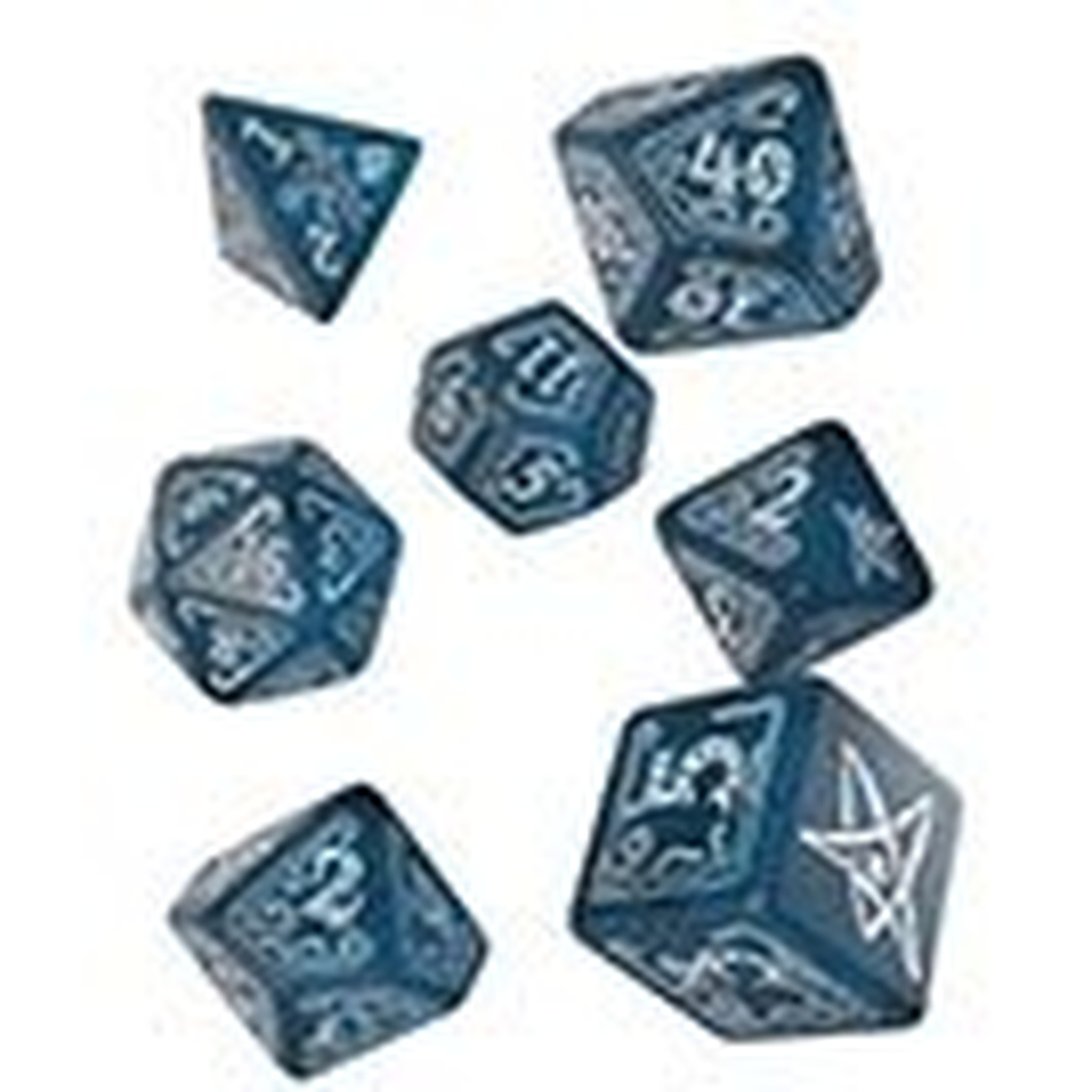 Call of Cthulhu Set de dados Abyssal & White (7)
