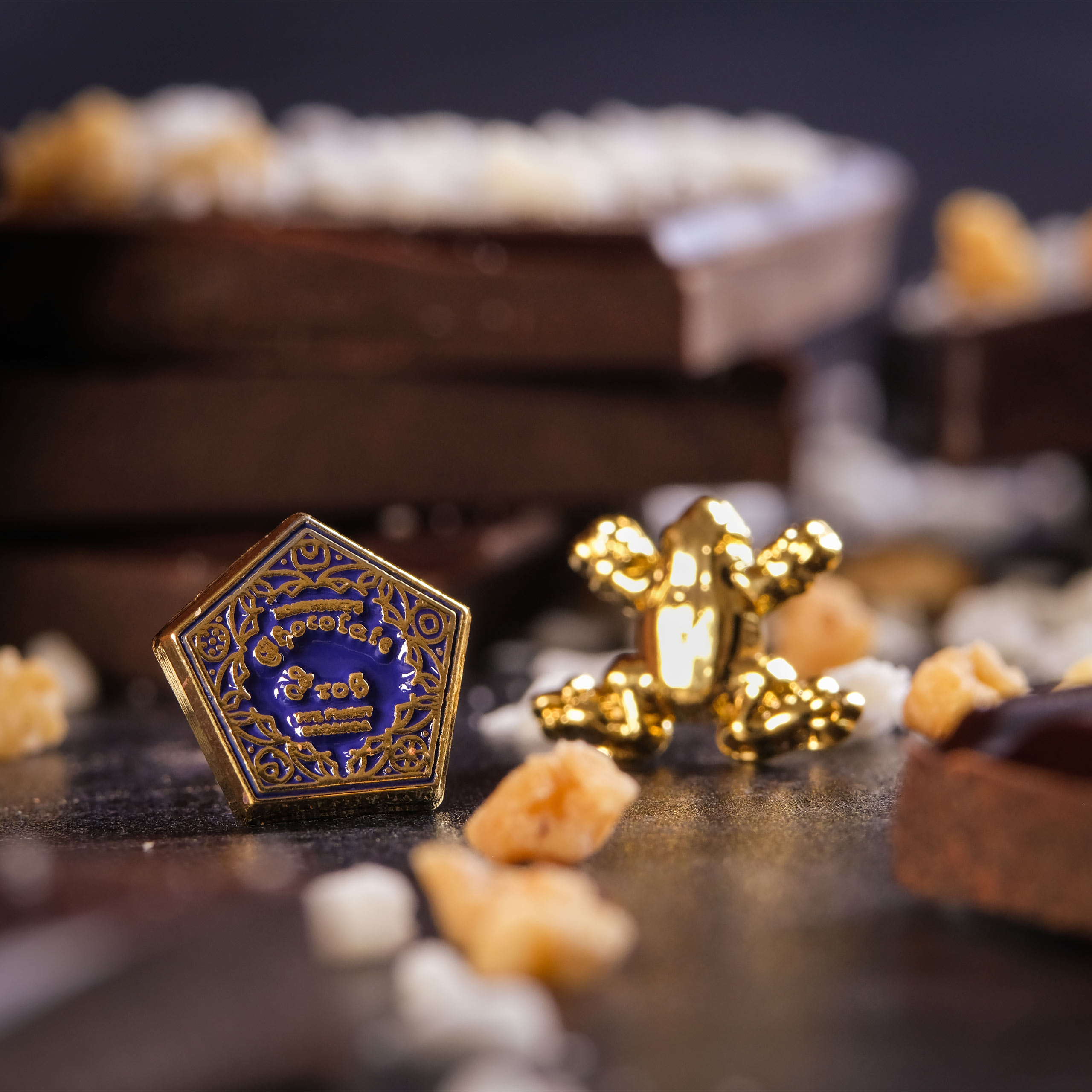 Harry Potter - Boucles d'oreilles Grenouille en chocolat