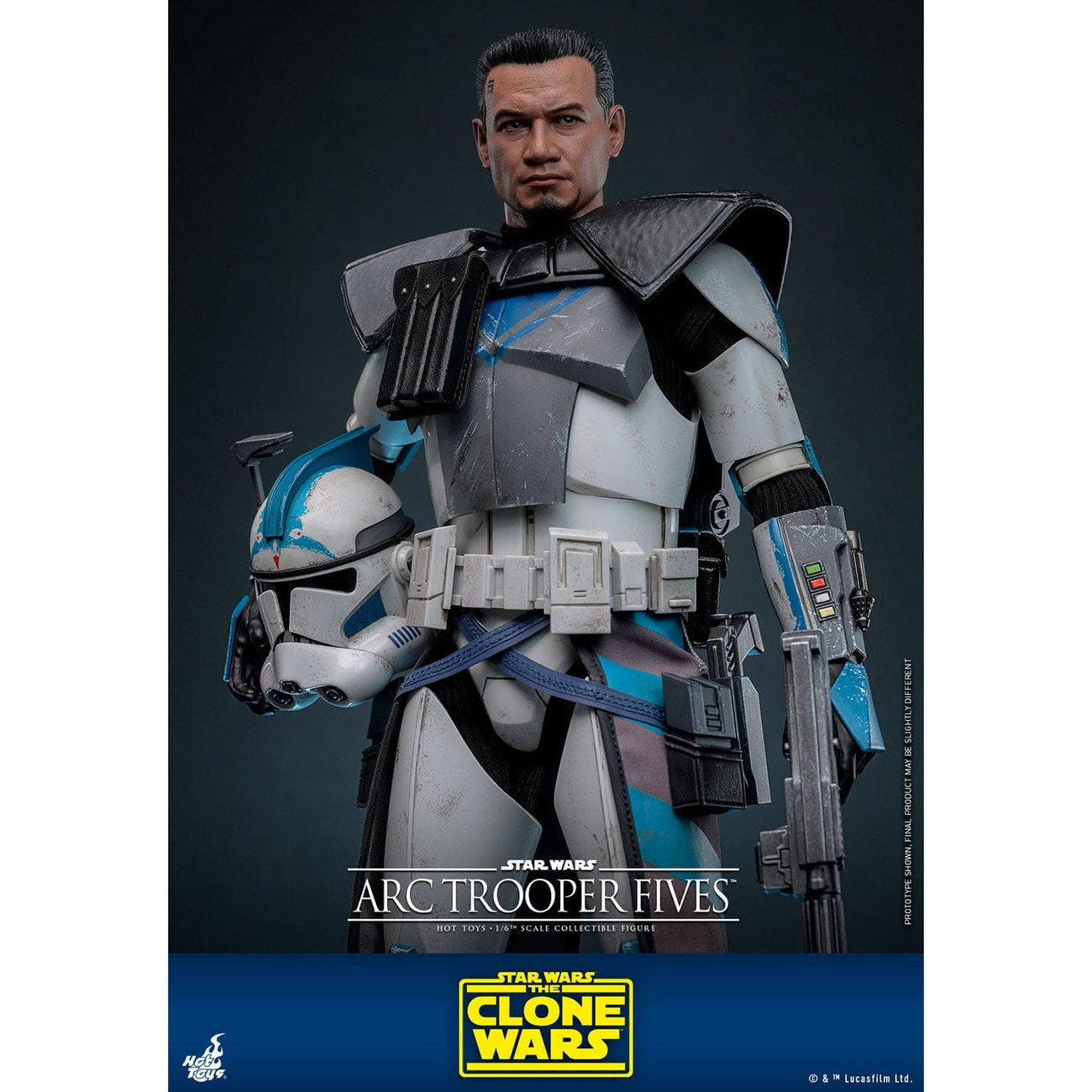 Star Wars: The Clone Wars - Arc Trooper Fives Actionfigur 1:6