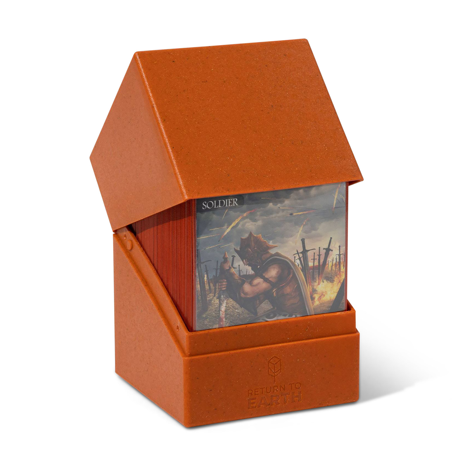 Sammelkartenbox Ultimate Guard orange für 100 Karten