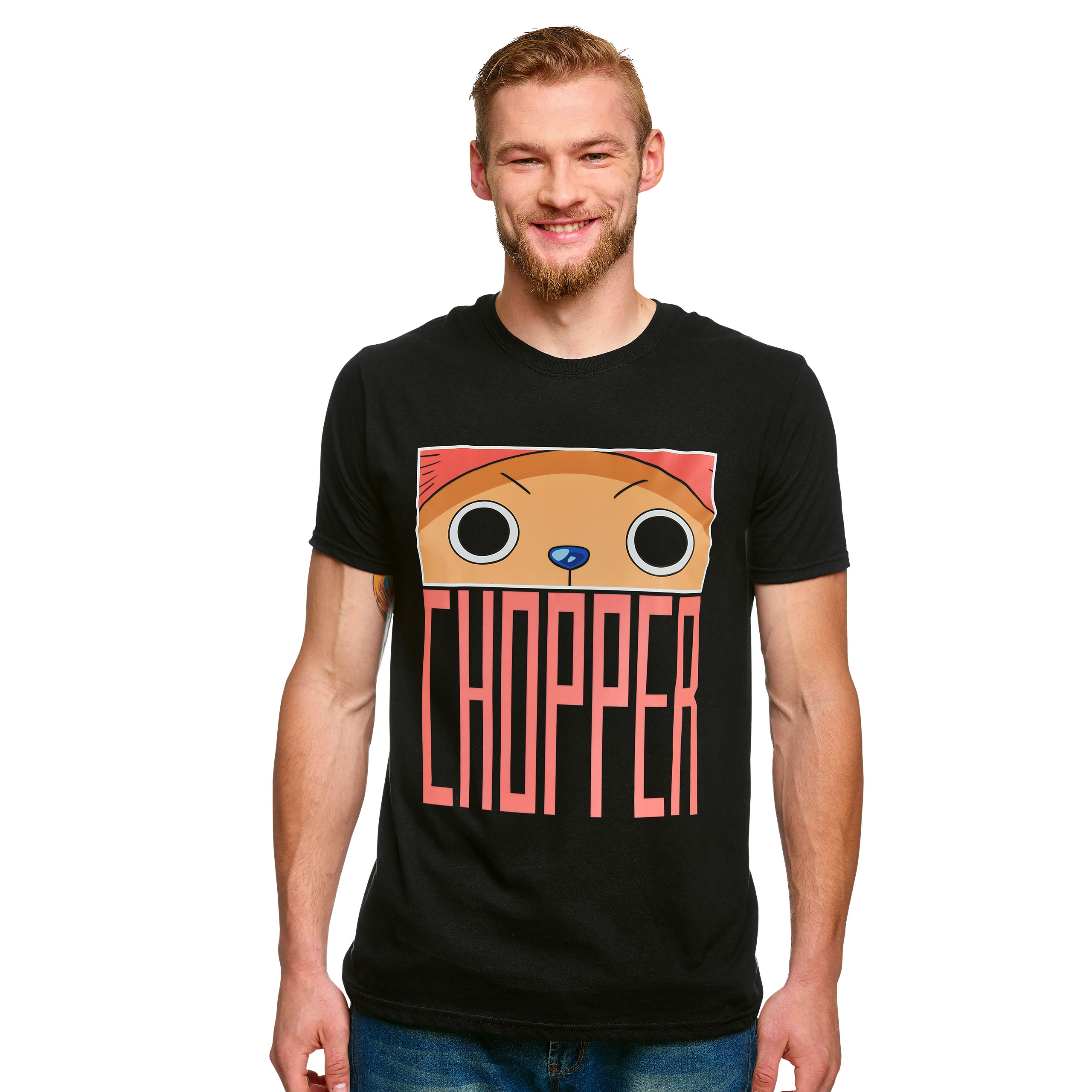 One Piece - Tony Chopper Eyes T-Shirt black