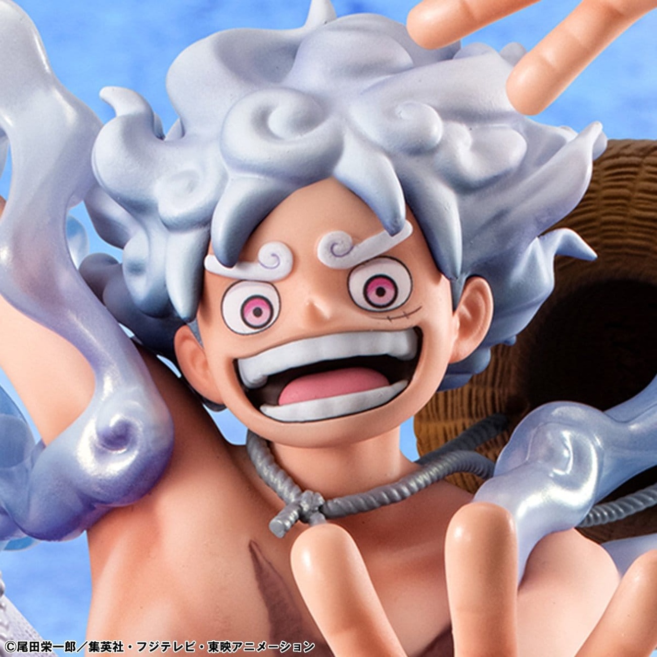 One Piece - Monkey D. Luffy Gear 5 Evolutionary History Figur