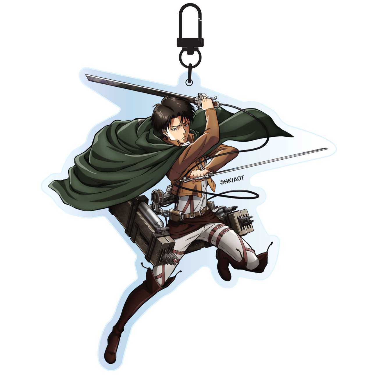 Llavero acrílico Attack on Titan Levi