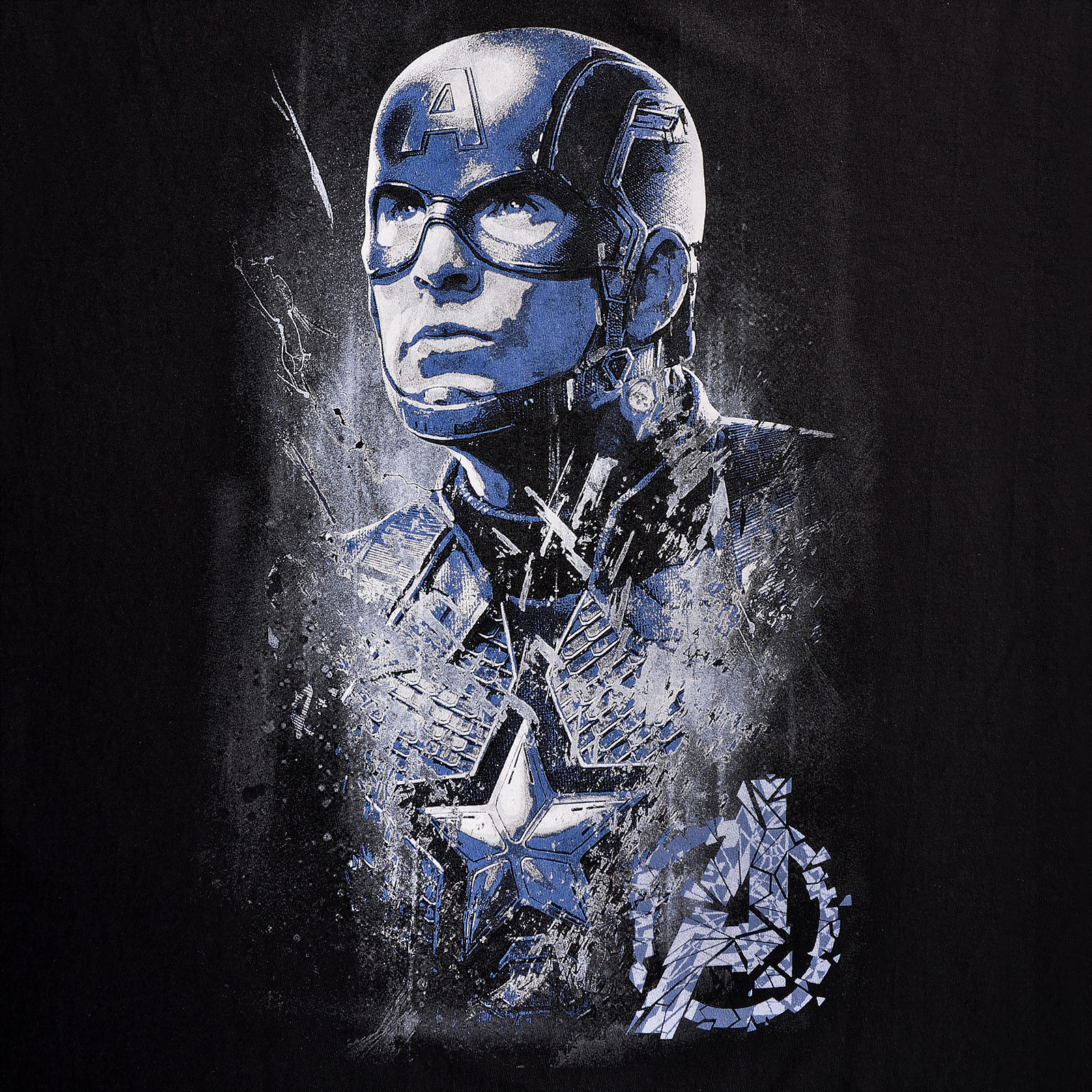 Avengers - Captain America Endgame T-Shirt zwart