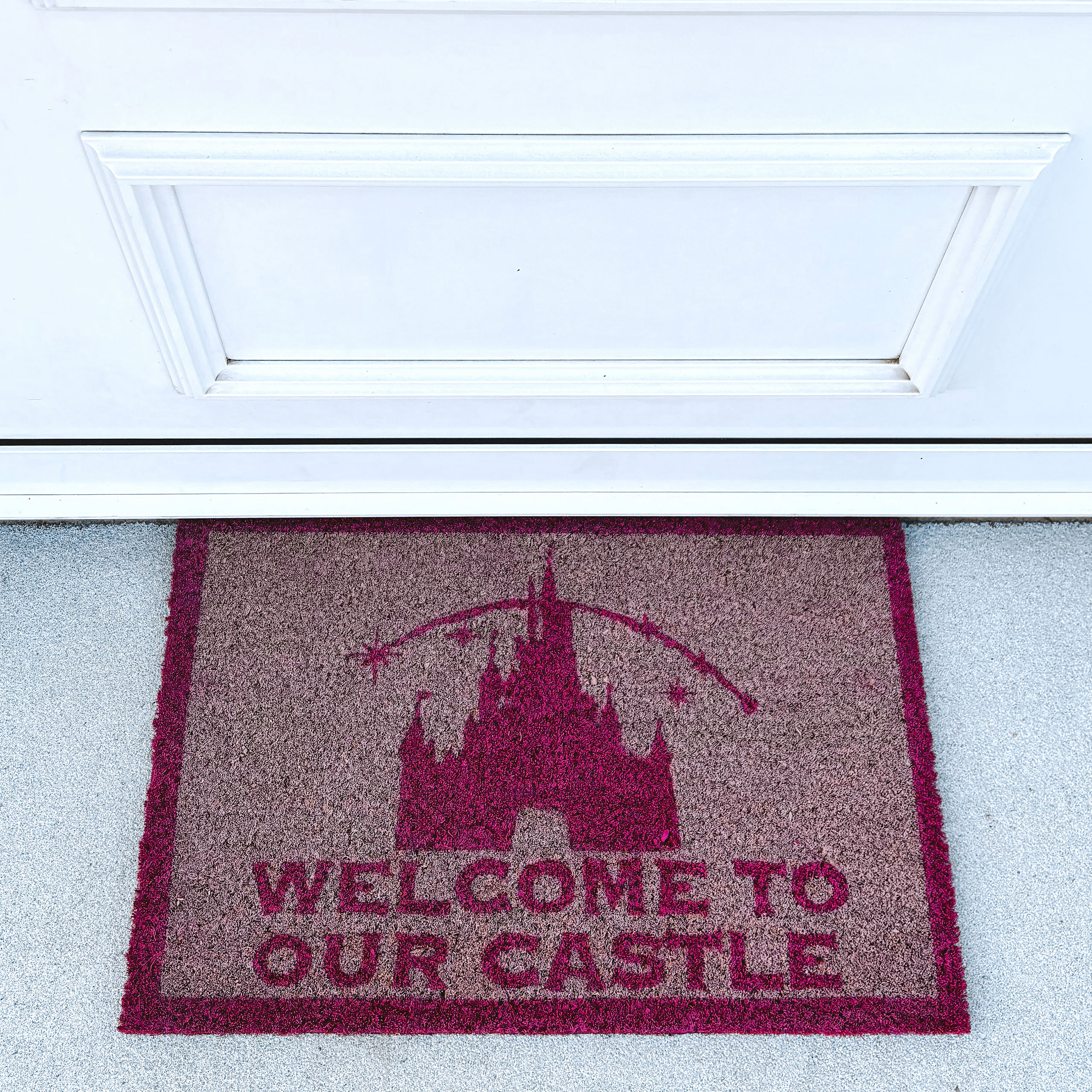 Disney - Welcome to Our Castle Deurmat