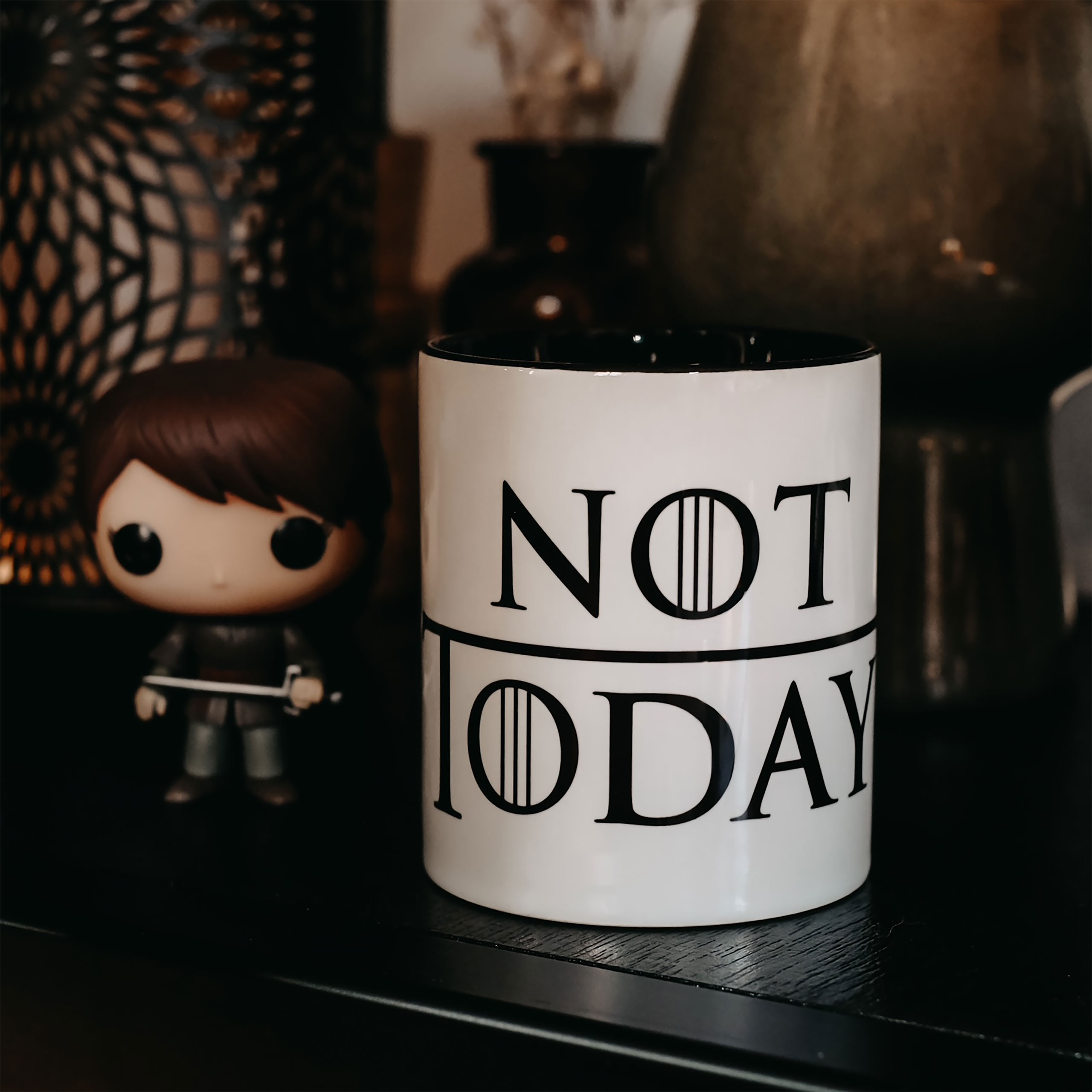 Tasse Not Today pour les fans de Game of Thrones