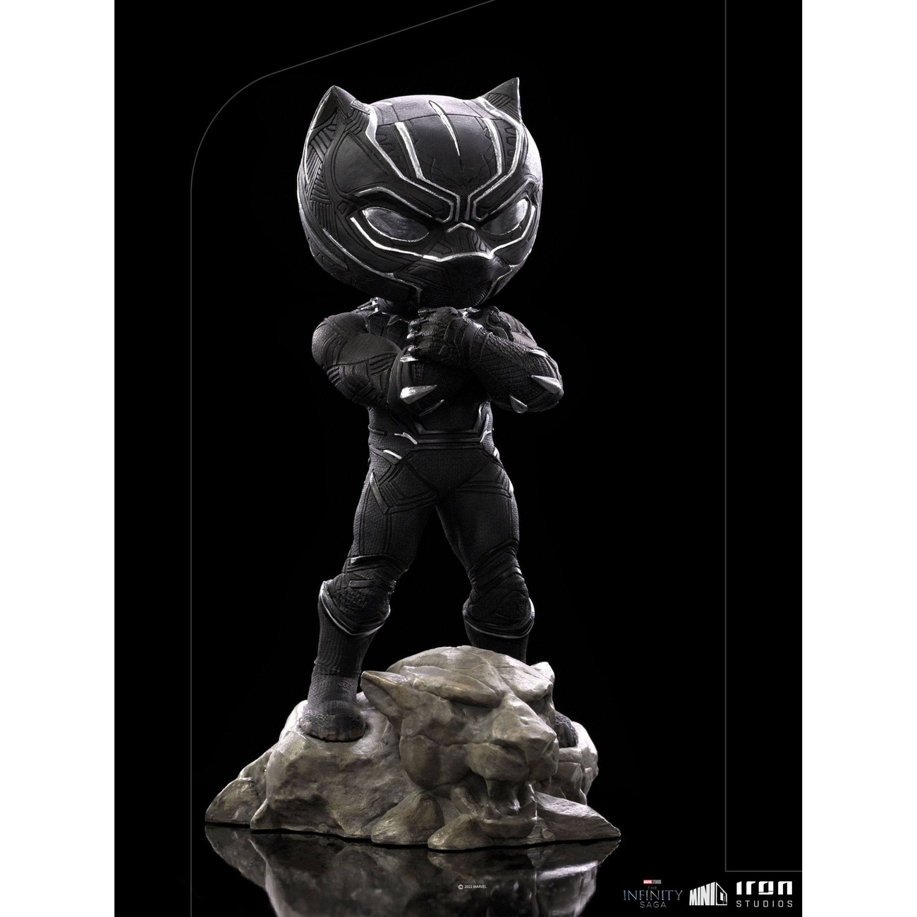 The Infinity Saga Mini Co. PVC-figur Black Panther 15 cm