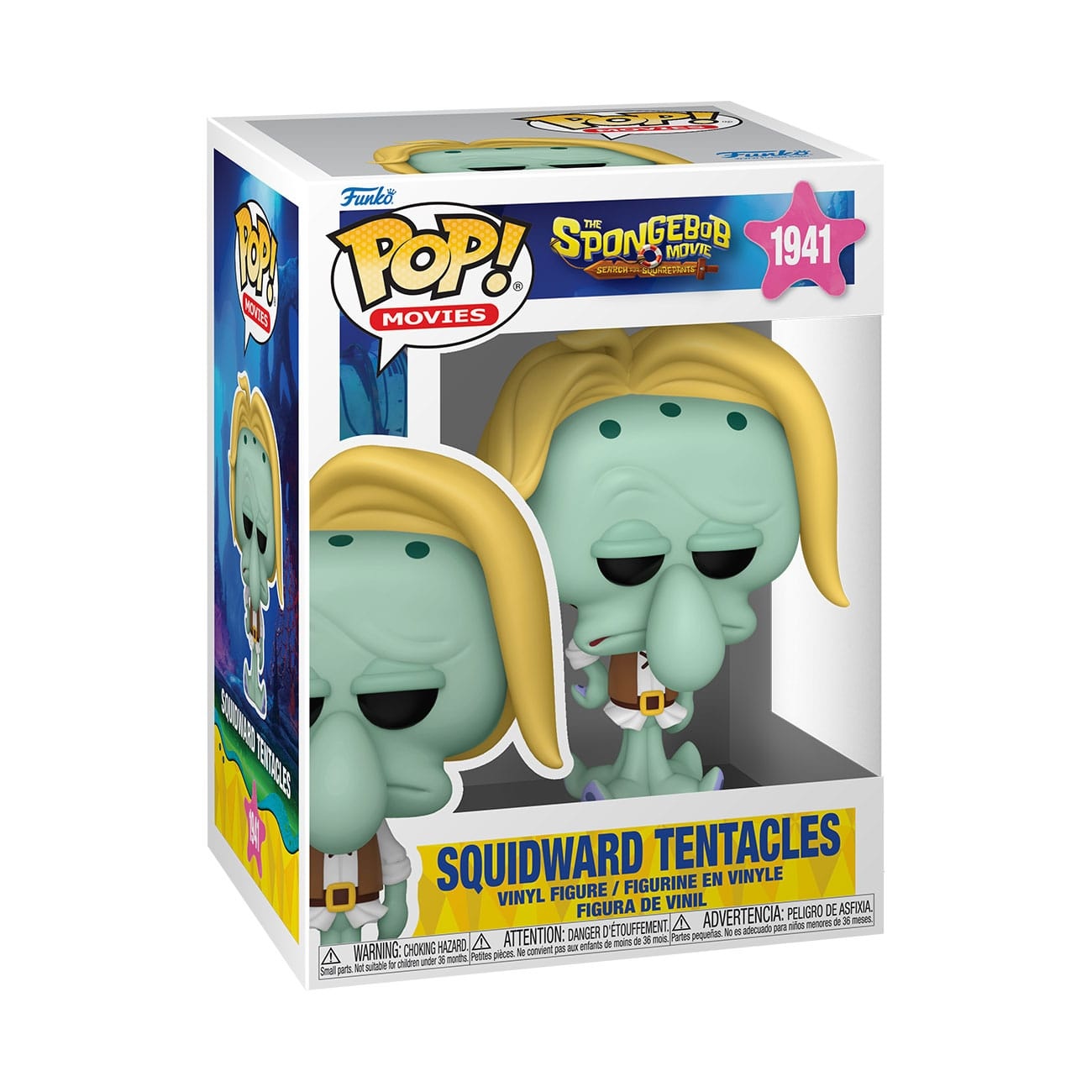SpongeBob SquarePants POP! Figura in vinile Squiddi Tentacolo (Pirata) 9 cm