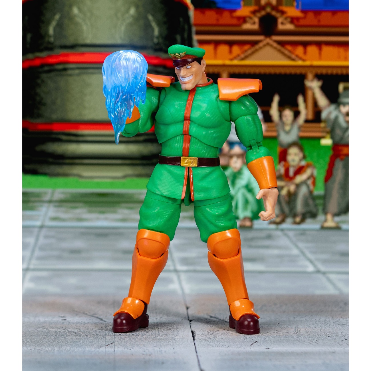 Ultra Street Fighter II: The Final Challengers Actionfigur 1/12 M. Bison Deluxe 15 cm