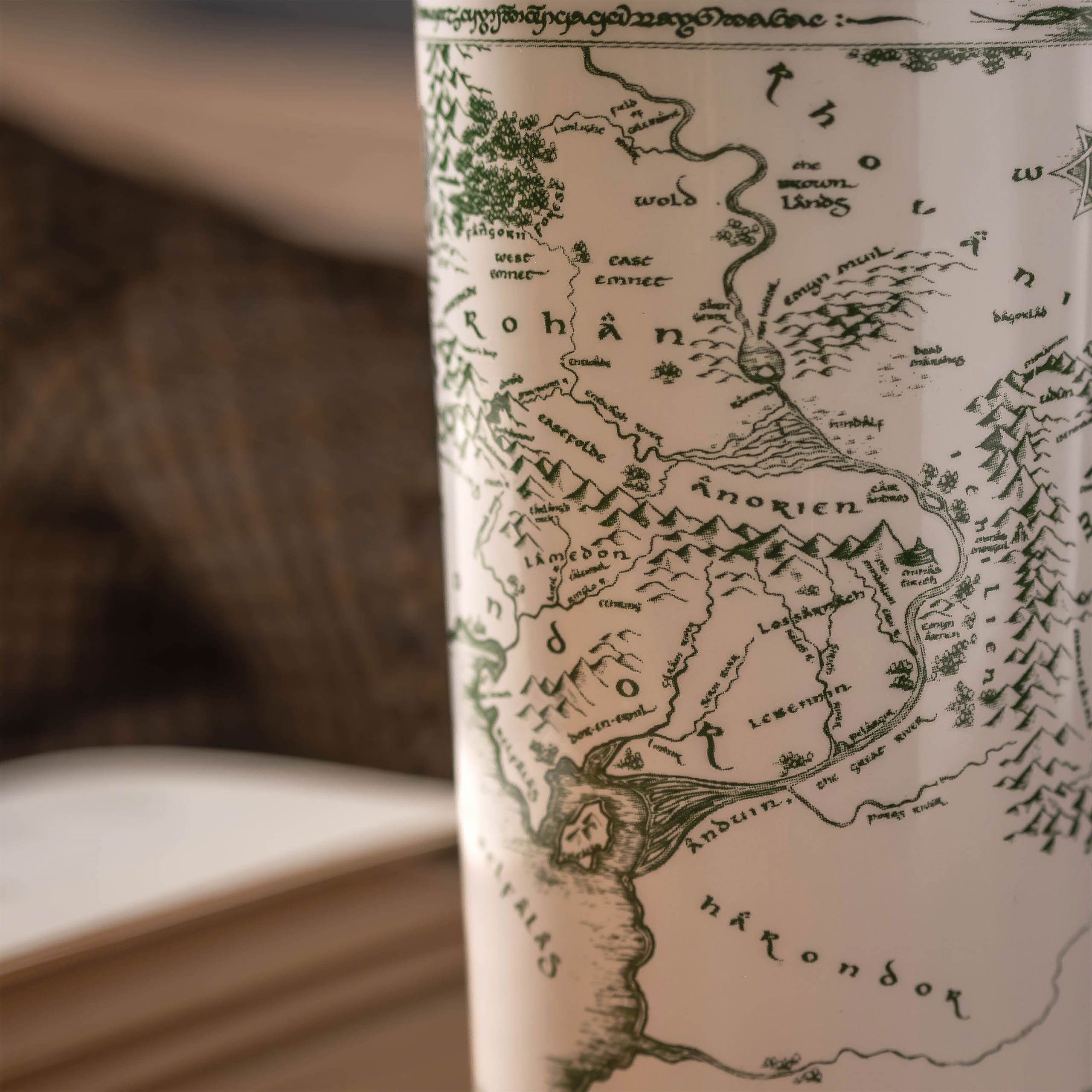 Il Signore degli Anelli - Tazza mappa di Rohan e Gondor