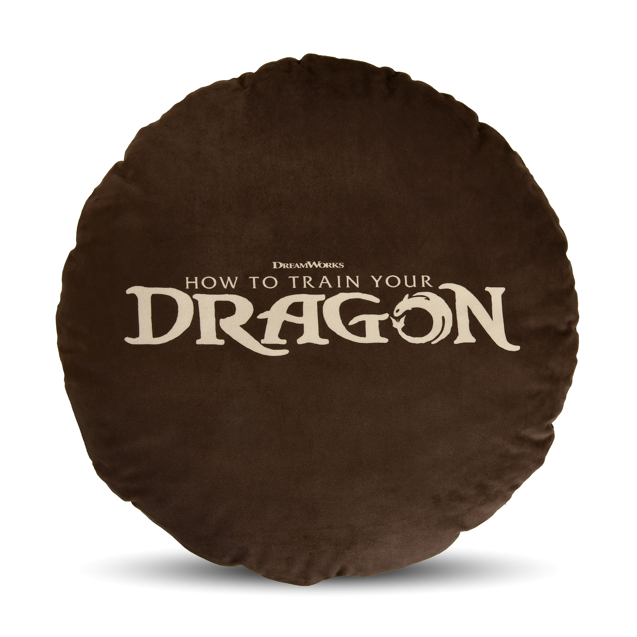 Dragon Trainer - Cuscino Logo Marrone