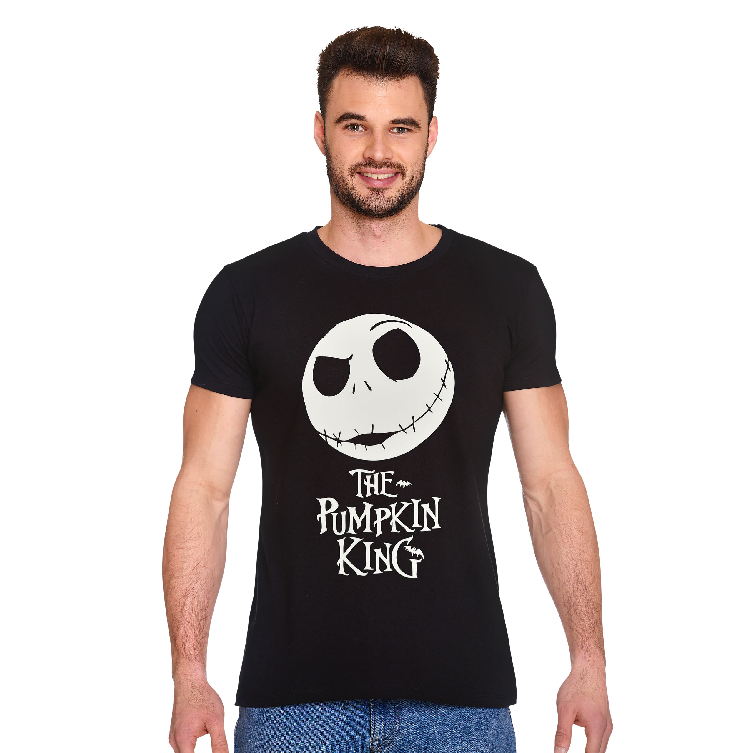 Nightmare Before Christmas - T-Shirt The Pumpkin King nera