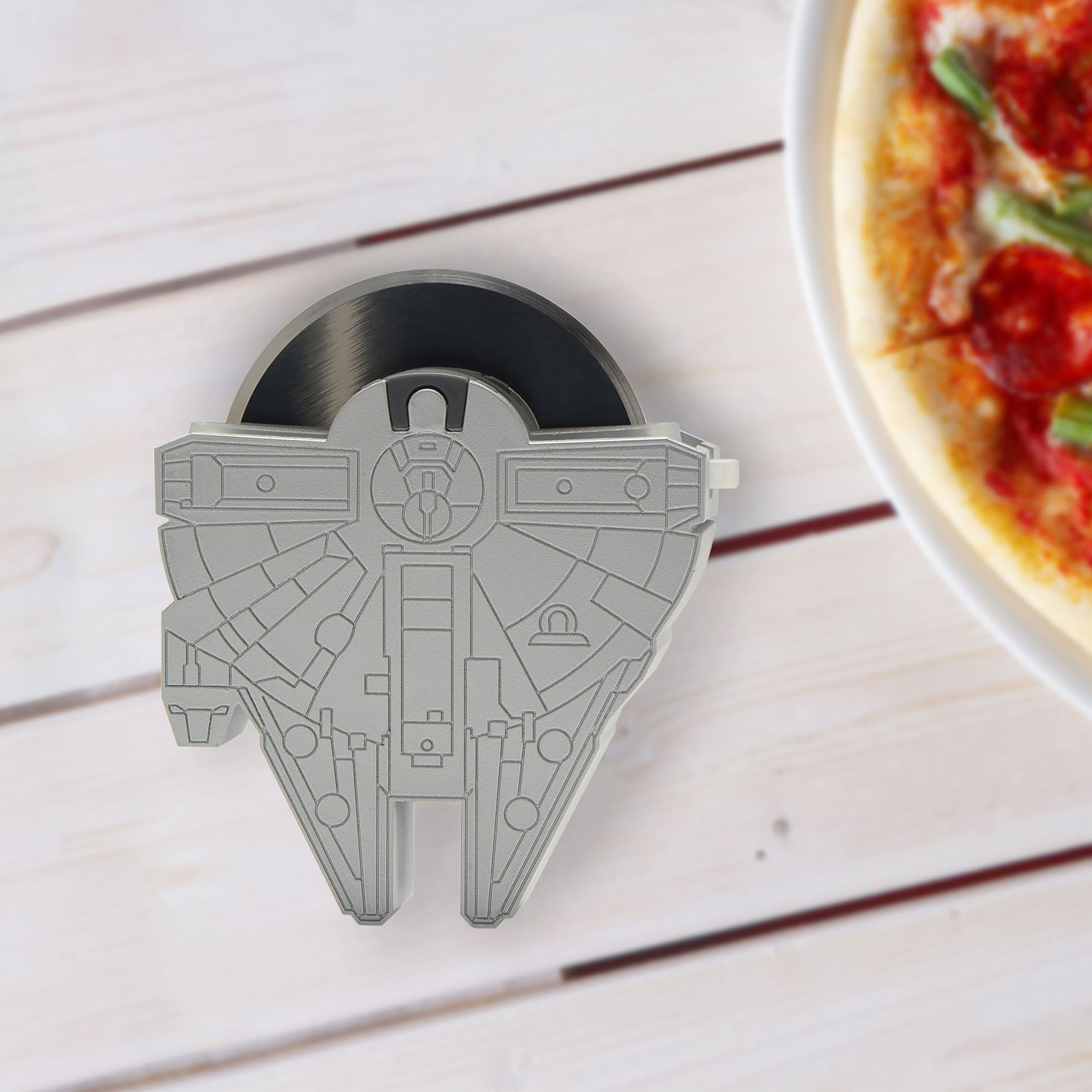 Découpe-pizza Faucon Millenium - Star Wars
