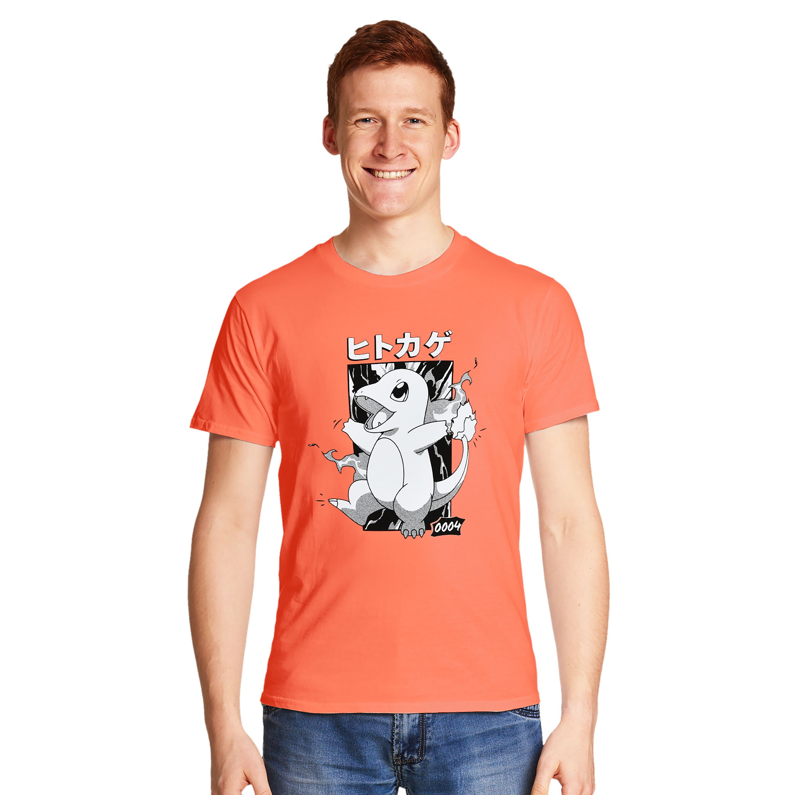Pokémon - Charmander Katakana Vintage T-Shirt