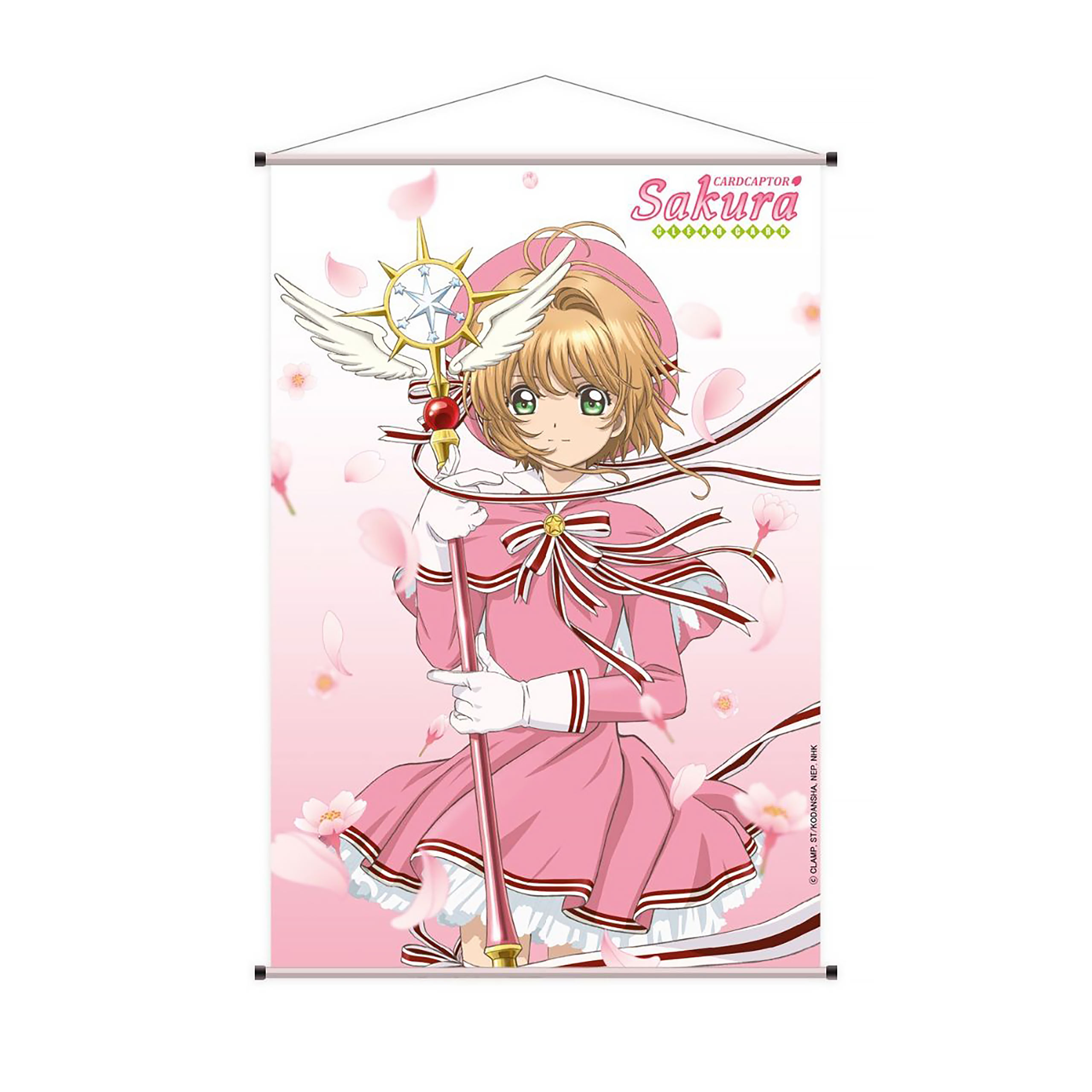 Card Captor Sakura: Clear Card - Sakura Kersenbloesem Wall Scroll