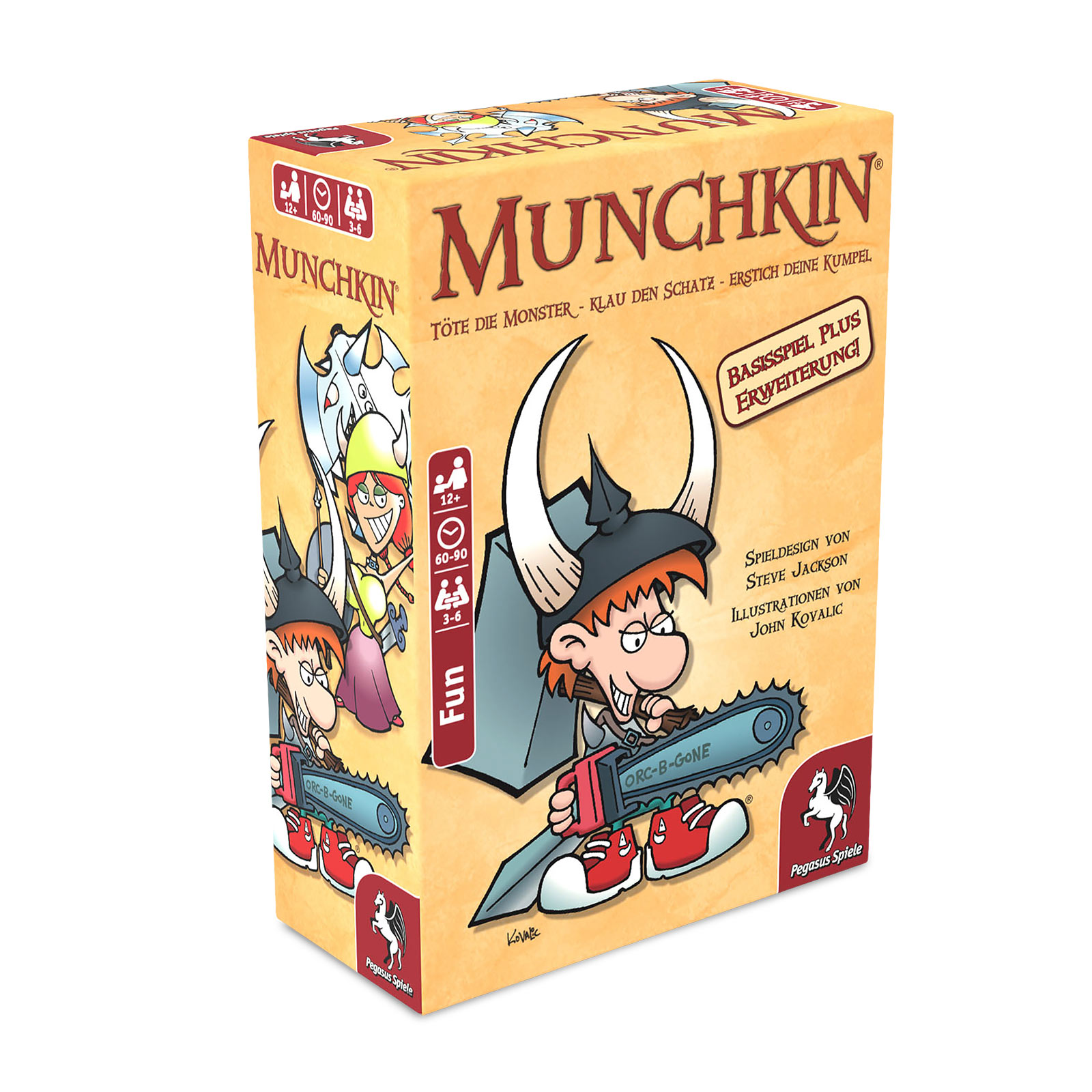 Munchkin - Grundspiel mit Erweiterung