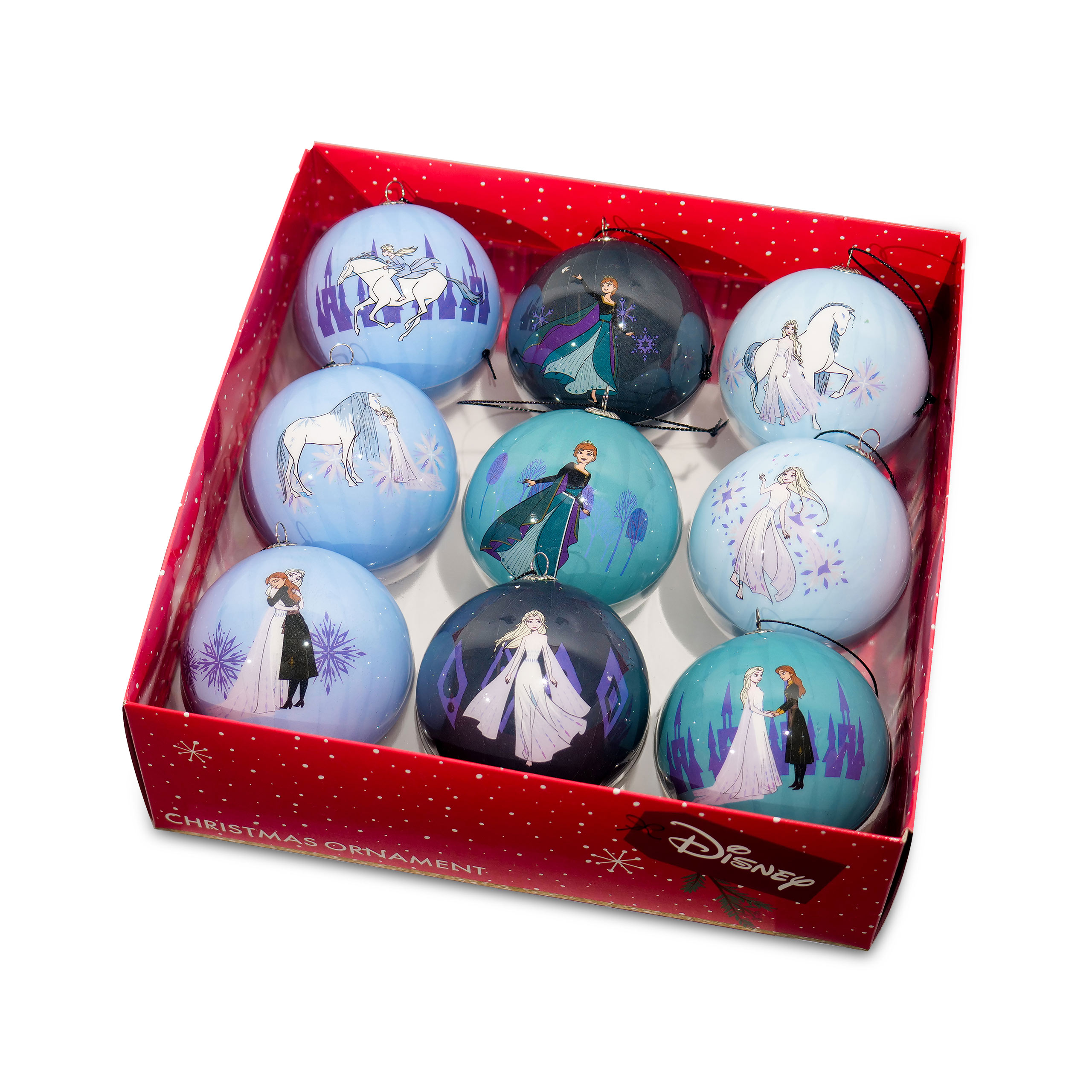 Frozen - Set di 9 palline di Natale