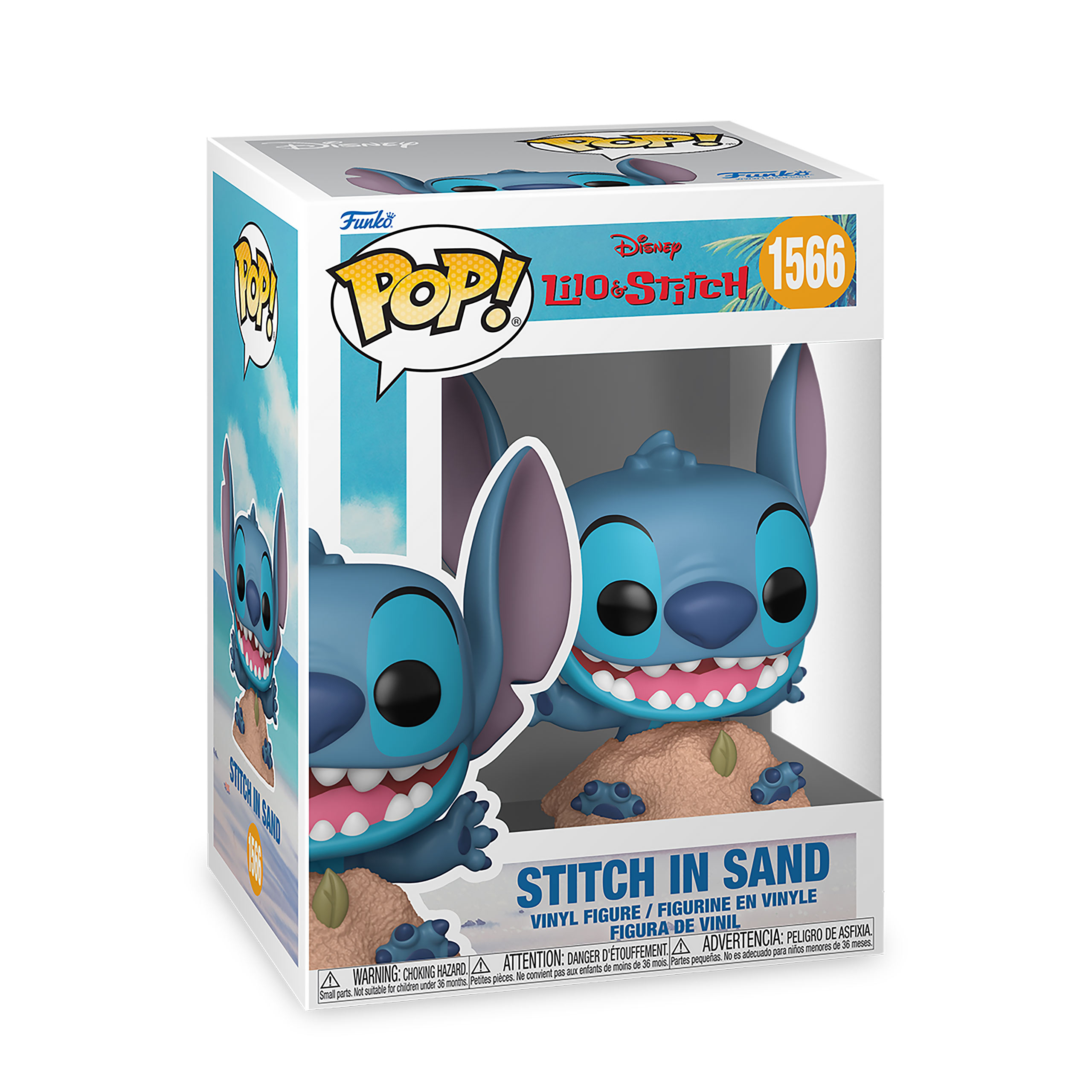 Lilo & Stitch - Stitch in het zand Funko Pop-figuur