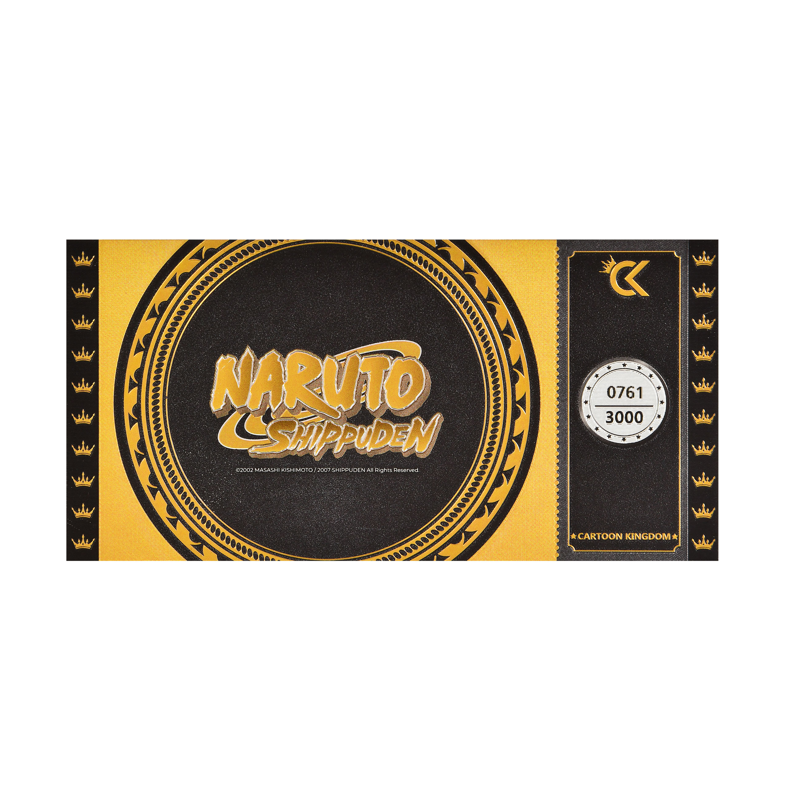 Naruto Shippuden - Billet Noir Minato