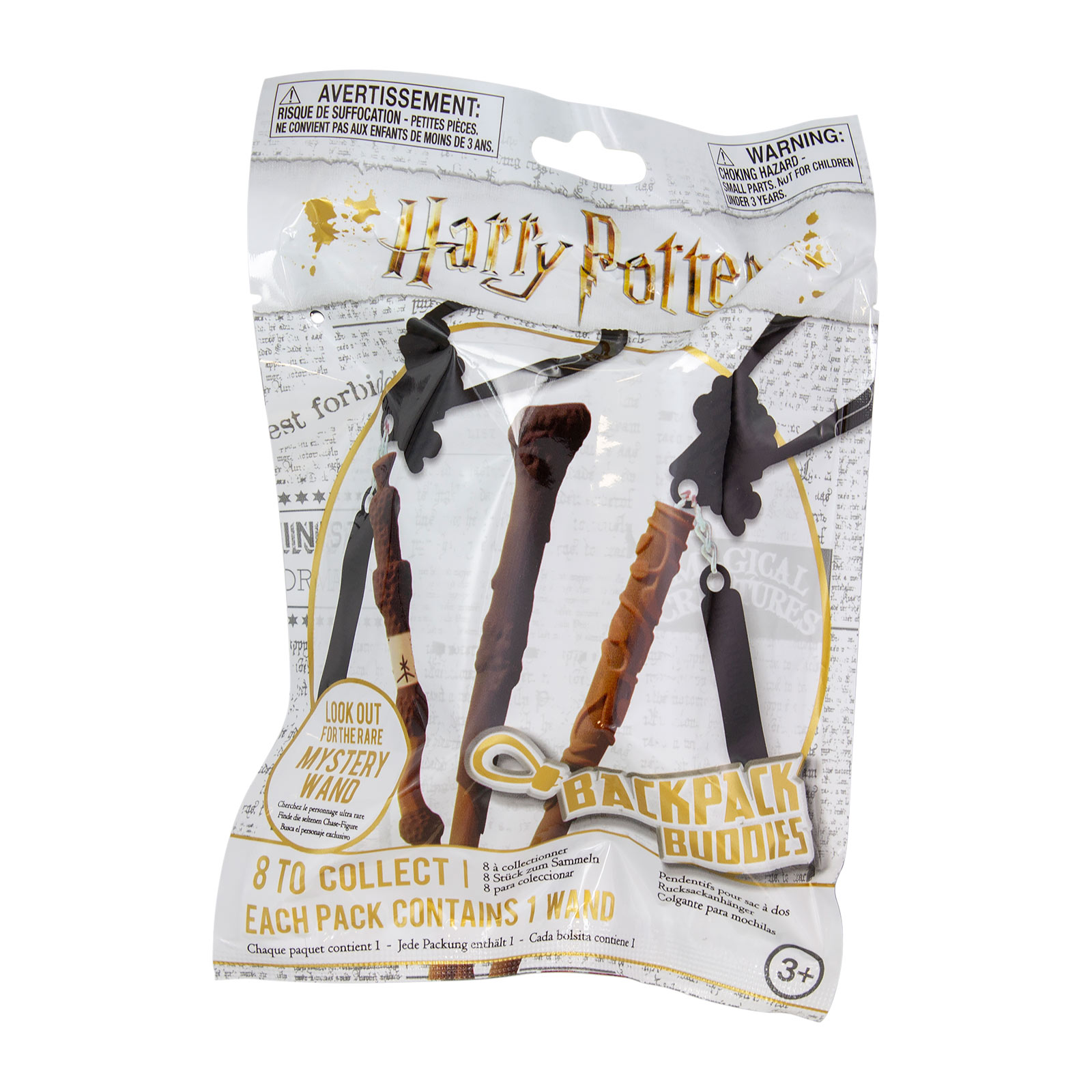 Harry Potter - Mystery Backpack Buddies Toverstaf Hanger