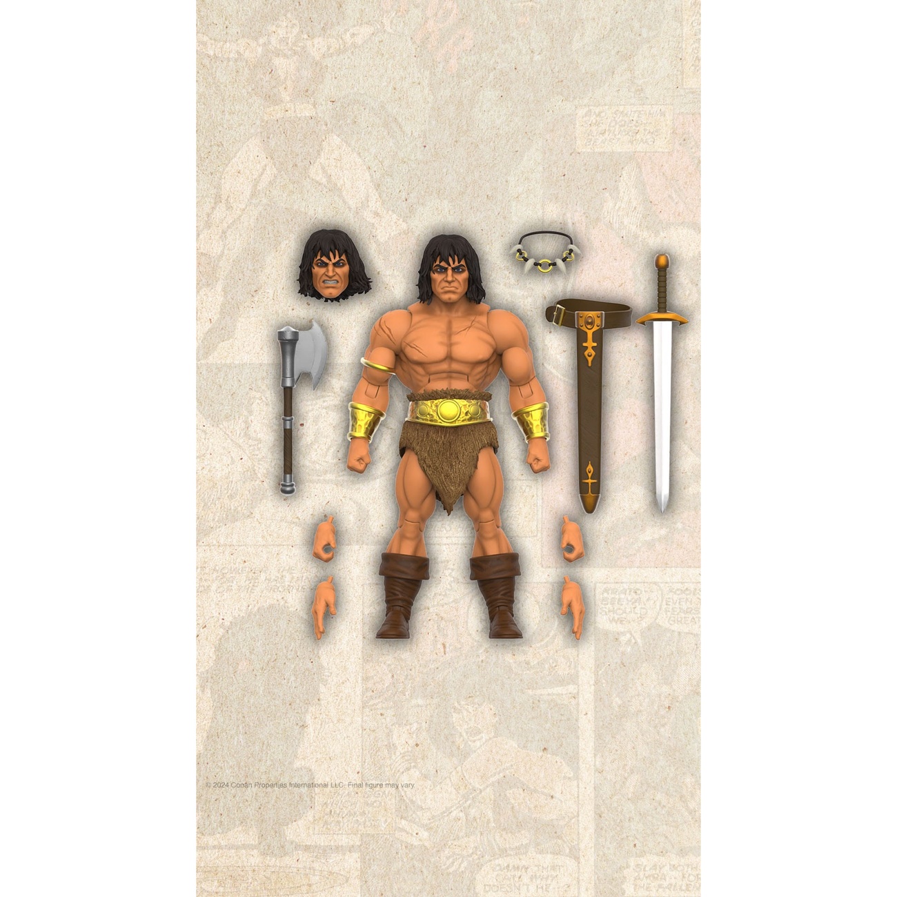 Conan il Barbaro Action figure Ultimates Conan the Barbarian 18 cm