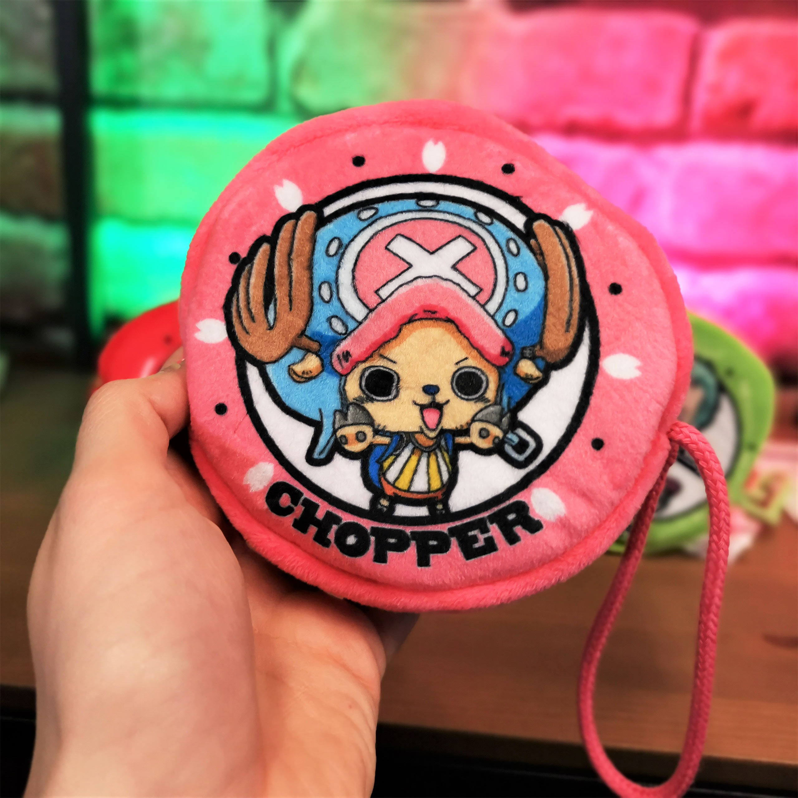One Piece - Porte-monnaie en peluche Chopper