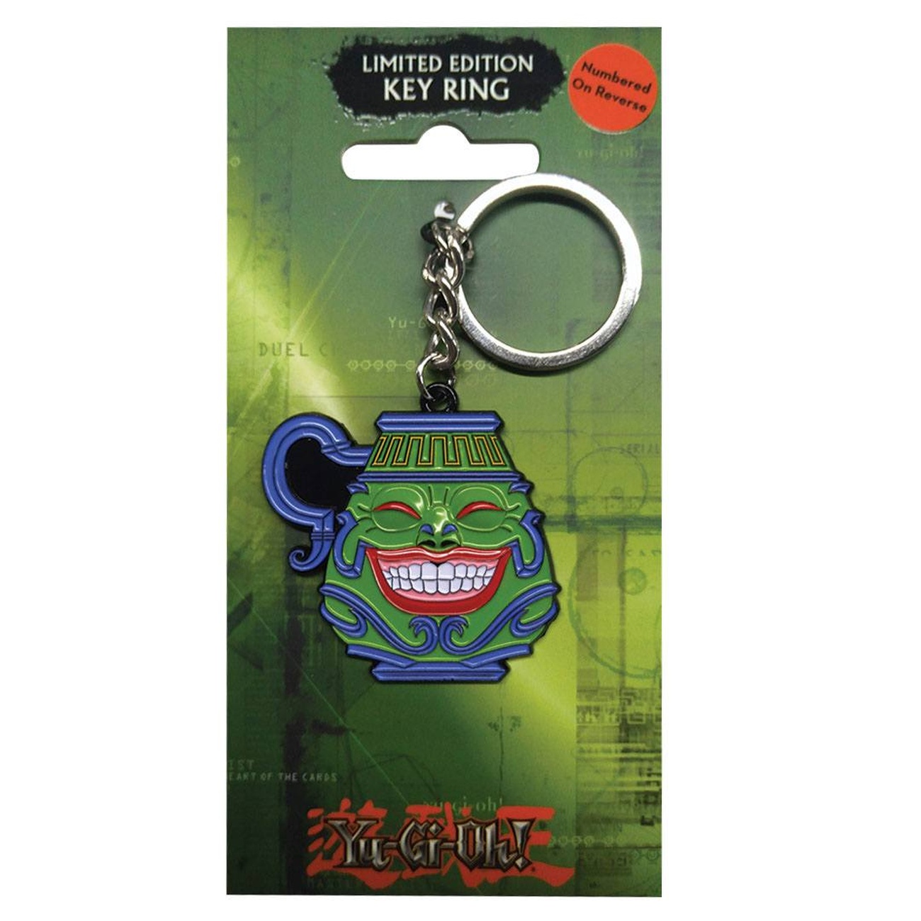 Llavero metálico Yu-Gi-Oh! Pot of Greed Edición Limitada