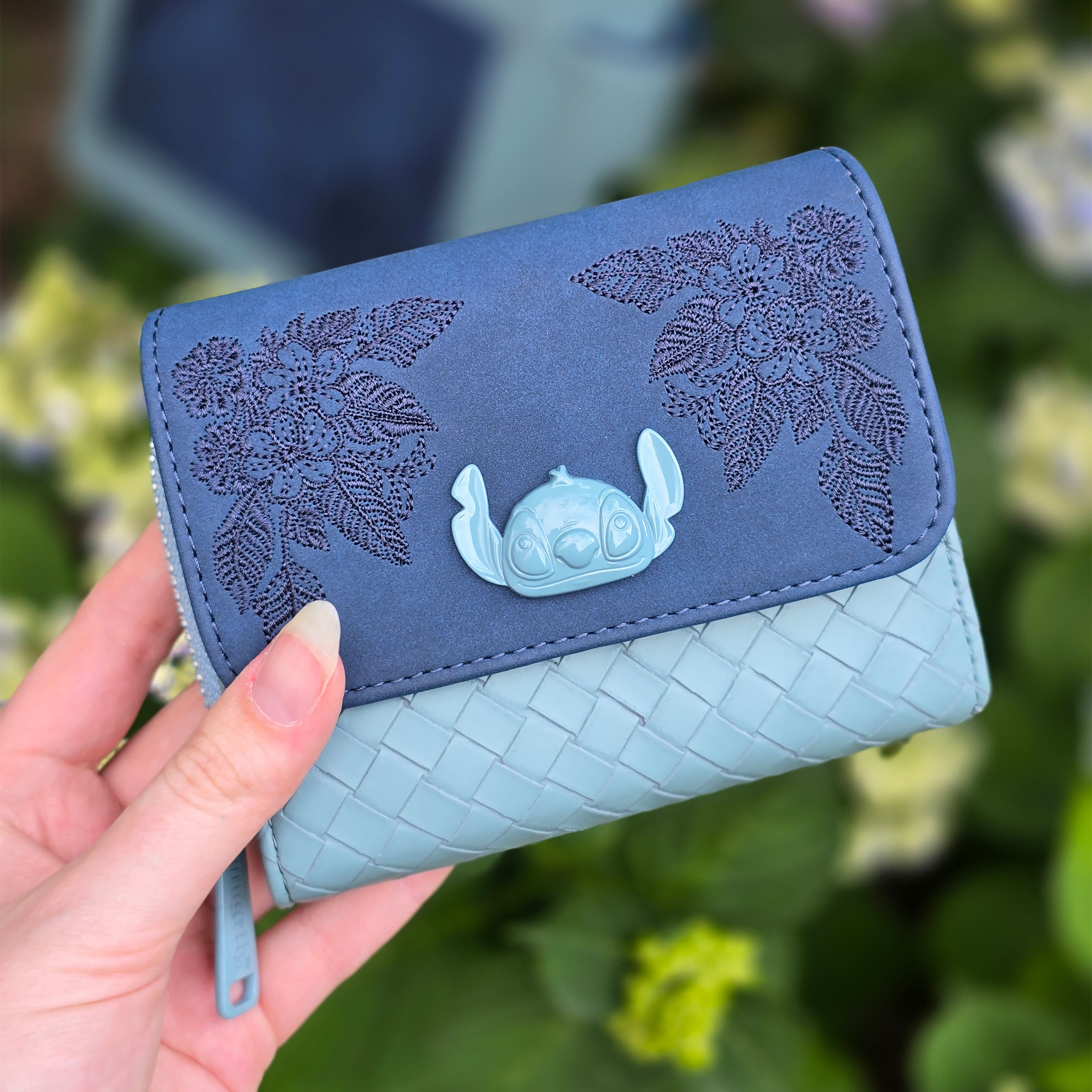 Stitch Bloemen Portemonnee - Lilo & Stitch