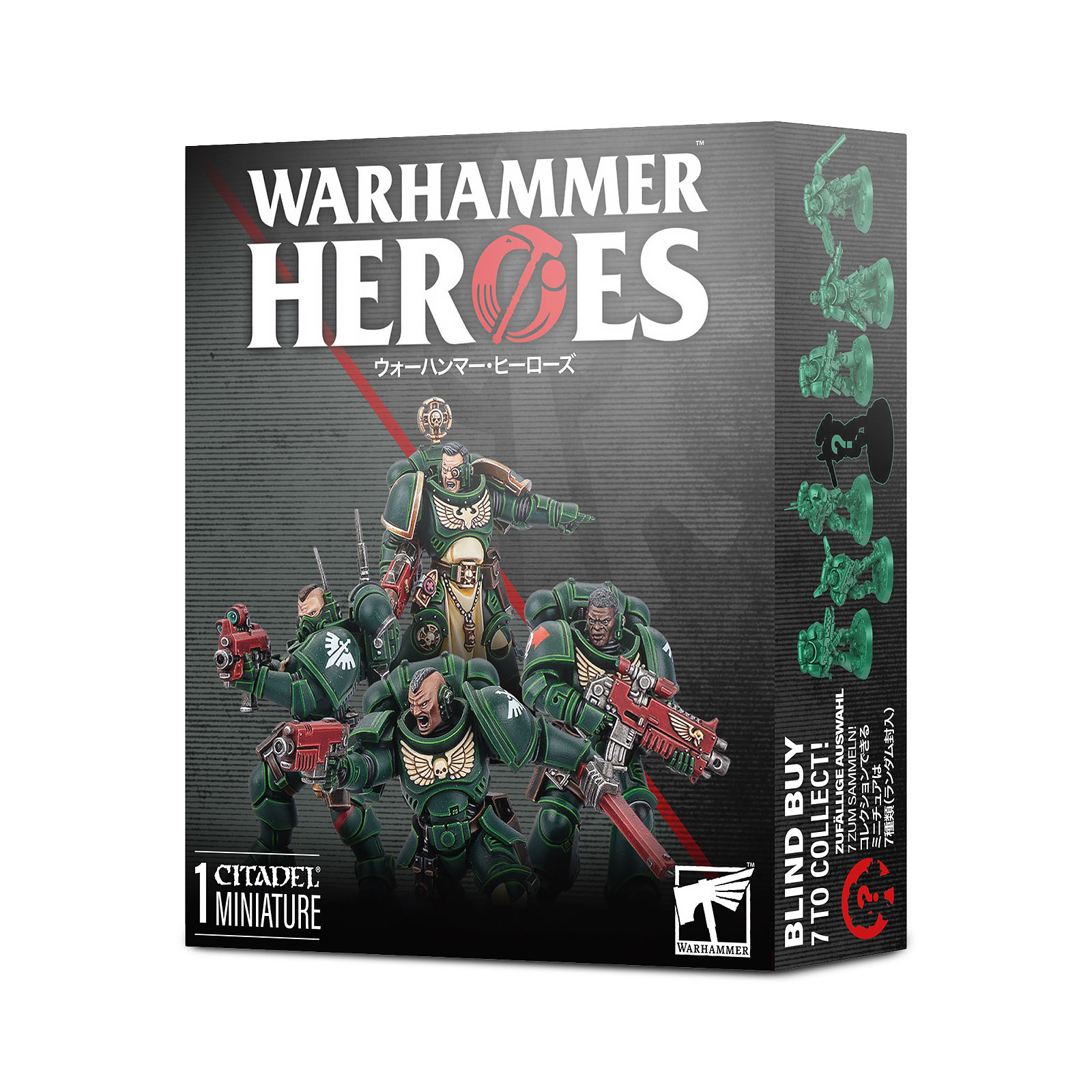Warhammer Heroes - Dark Angels Mystery Figuur