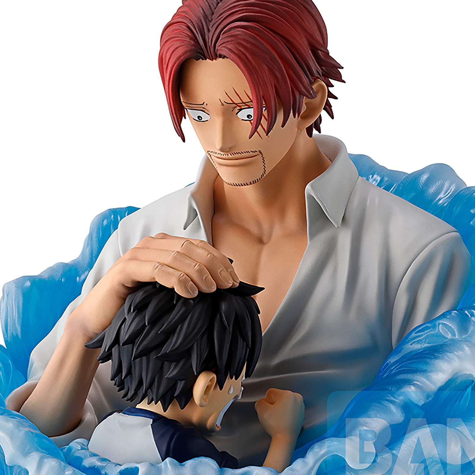 One Piece - Zestaw figurek Ichibansho Shanks i Monkey D. Luffy
