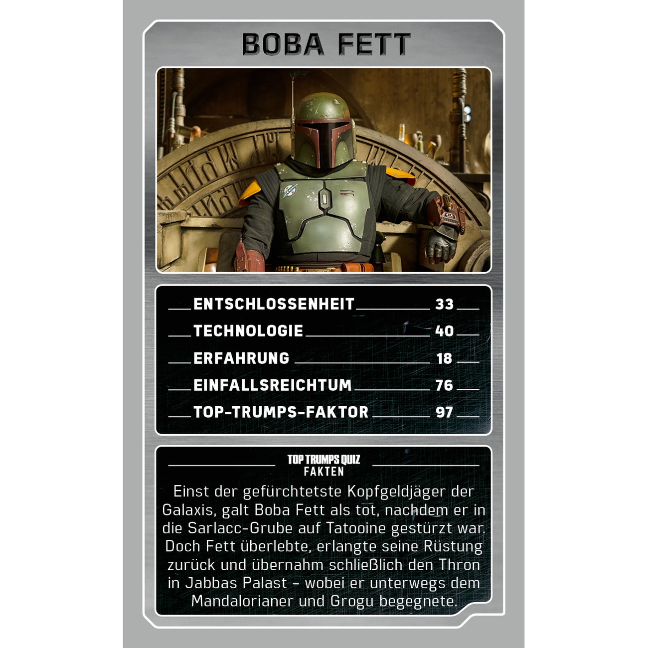 Karty do gry Grogu i Mandalorian - Star Wars The Mandalorian